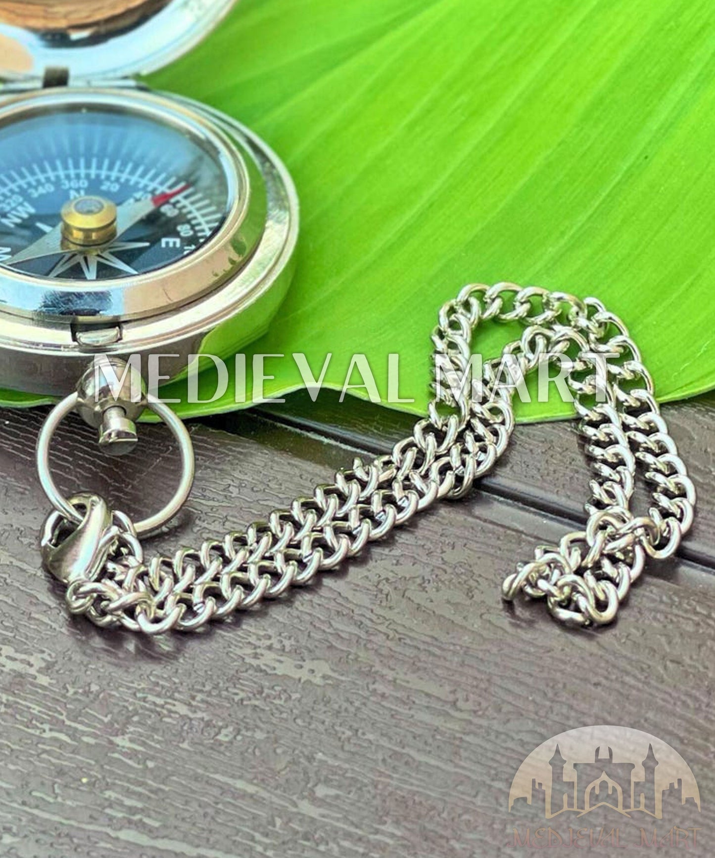 MEDIEVALMART AU (Isolara Dragonplate) Women’s Armor W/H Silver (Dragonfang) Jesus Chainmail + Arms Armor