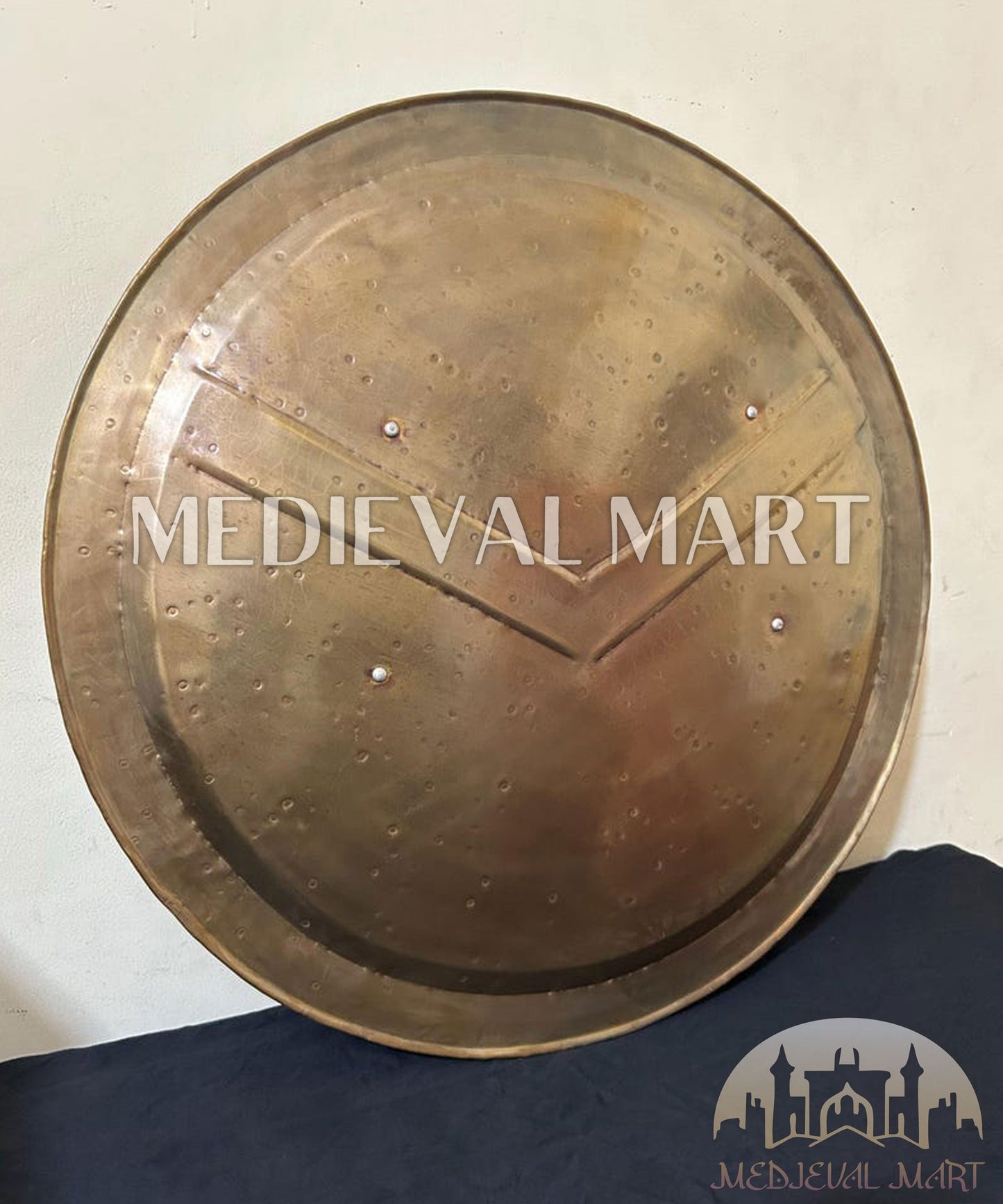 MEDIEVALMART AU Great Fantasy Helmet With Metal Horns or Free Stand | LARP Props