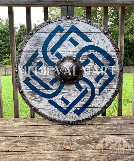 MEDIEVALMART AU First Avengers Steve Rogers Damaged Shield | Gift for Cosplayer