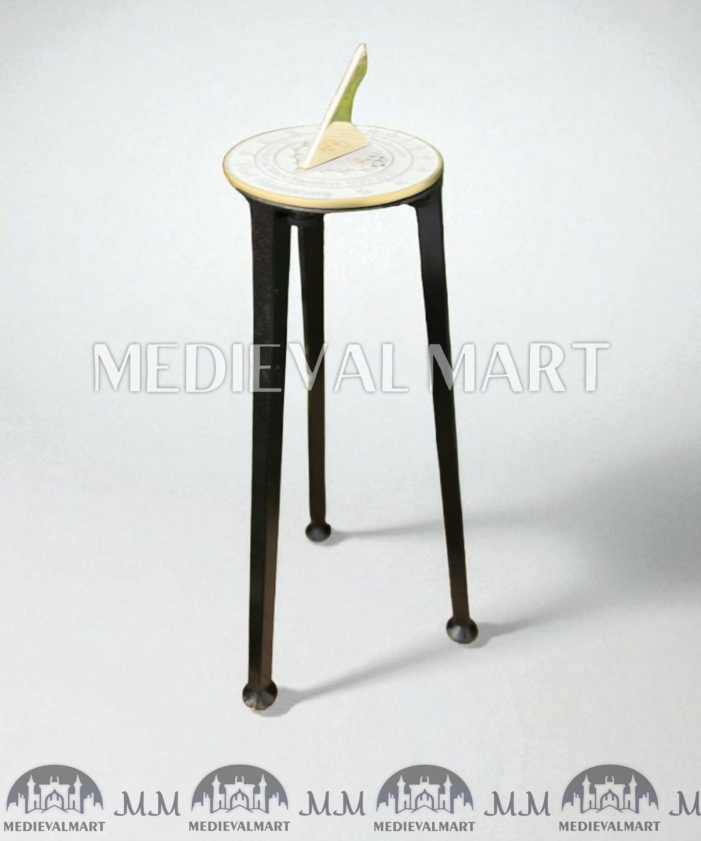 MEDIEVALMART AU Iconic Viking's Jarl Borg Iron Spikes  Battleworn Viking Wooden Shield | Gifts For Dad