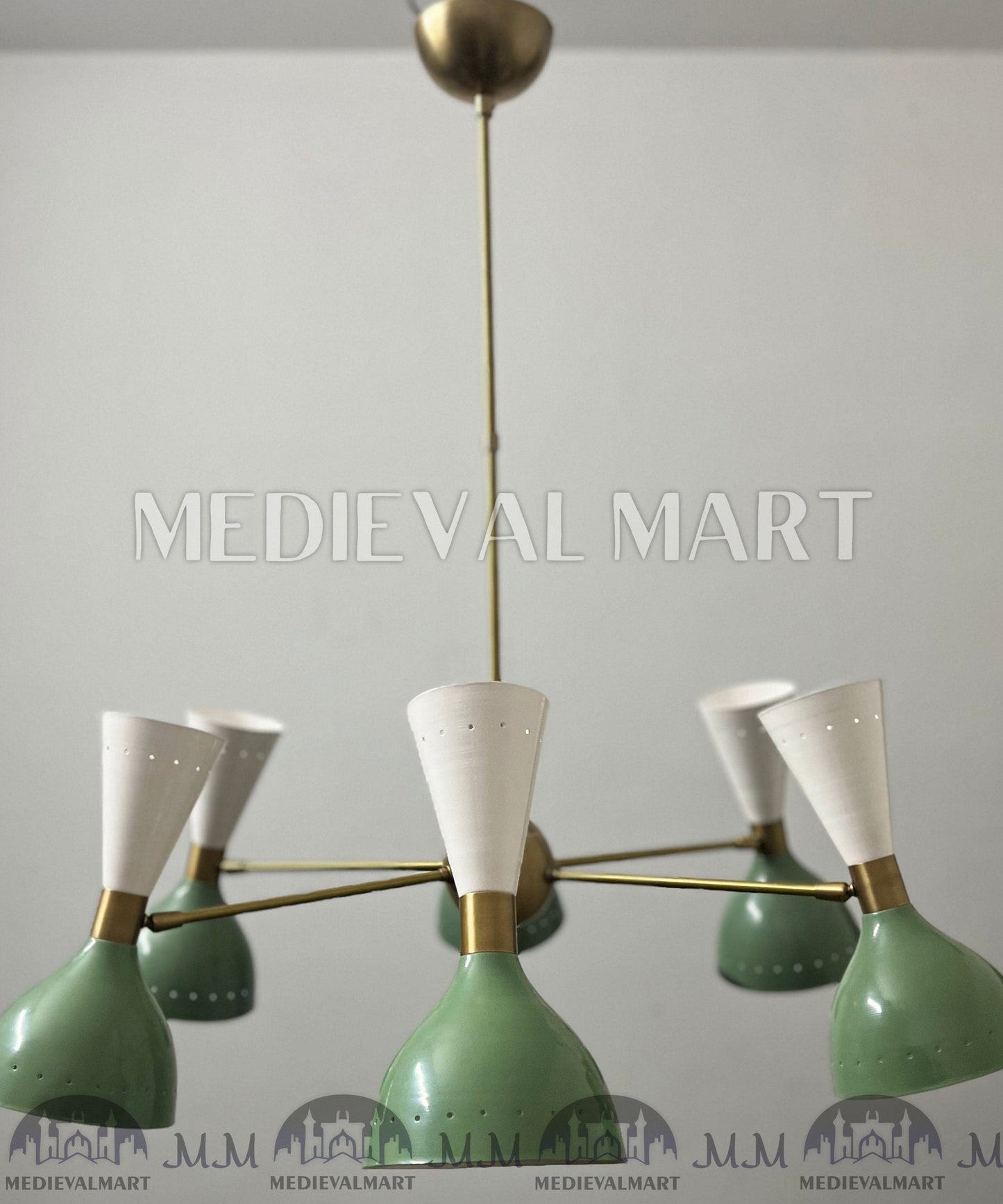 MEDIEVALMART AU European Greaves Knight English Legs Armor "Buff Polish"