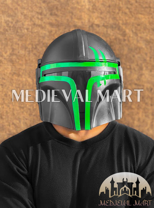 MEDIEVALMART AU "Achilles" Gold Finish Trojan Warrior Helmet W/H Free Stand | Troy Props