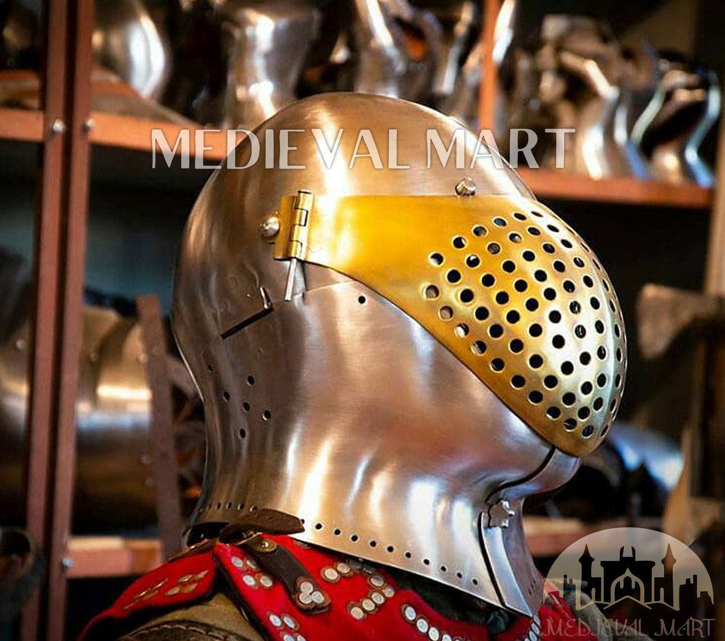 MEDIEVALMART AU Vintage Mid Century Silver Dijkstra Space Age Floor Lamp