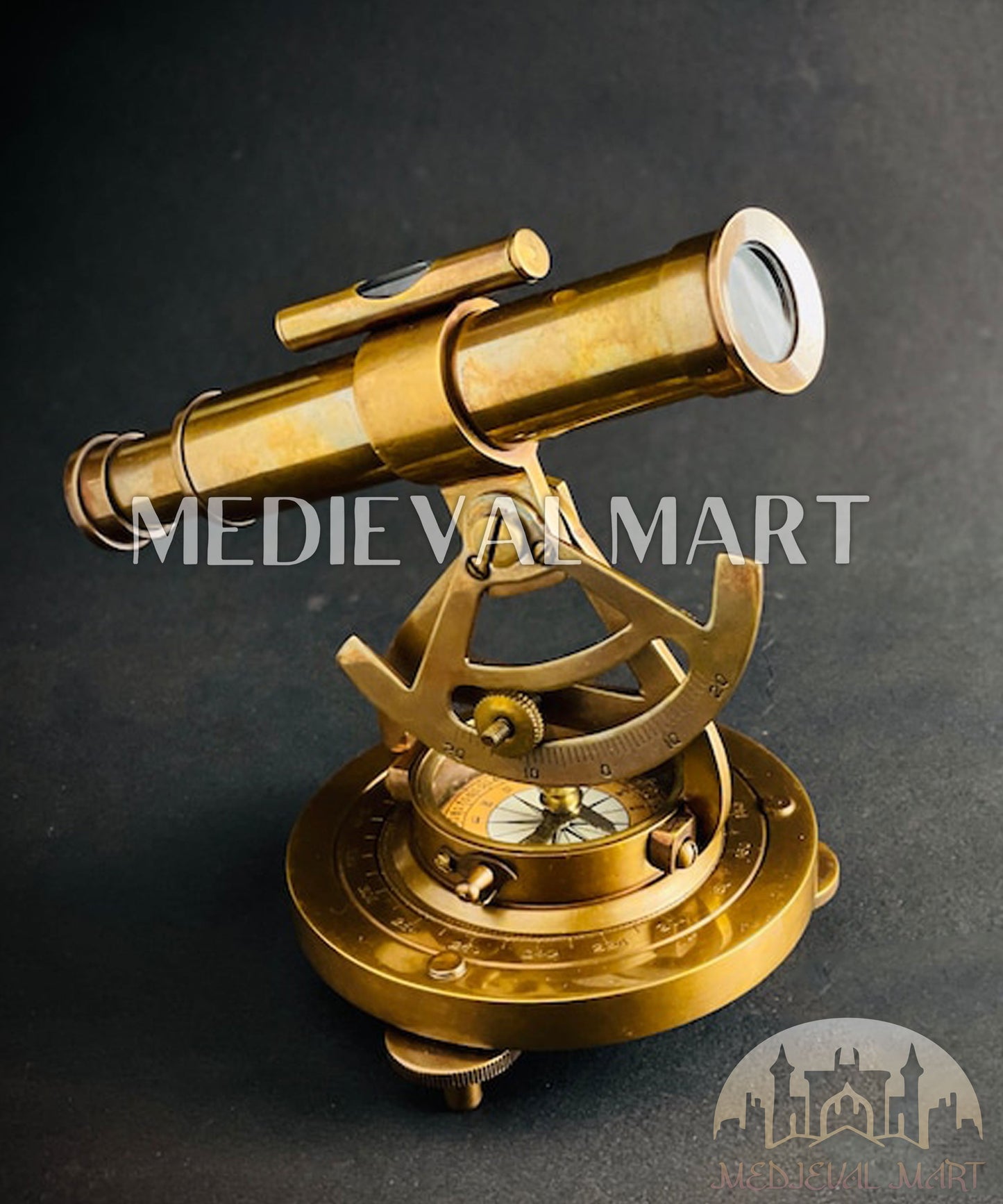 MEDIEVALMART AU "Achilles" Gold Finish Trojan Warrior Helmet W/H Free Stand | Troy Props