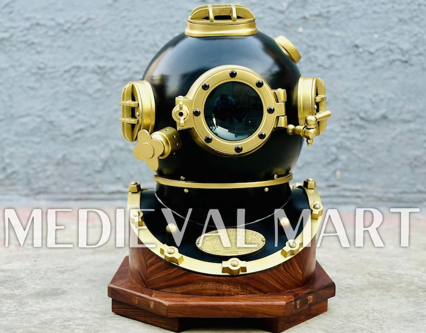 MEDIEVALMART AU Hand Forged Medieval Twisted Troll Cross Iron Pendent With Leather Cord