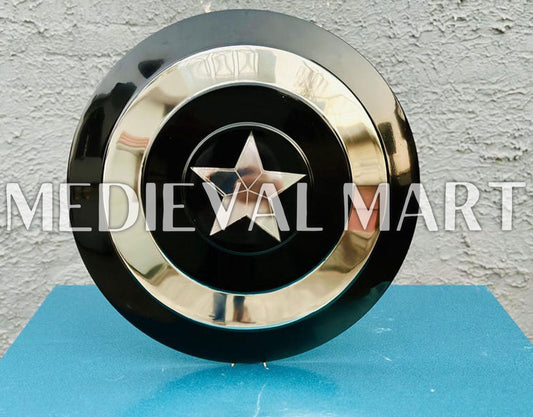 MEDIEVALMART AU First Avengers Steve Rogers Damaged Shield | Gift for Cosplayer