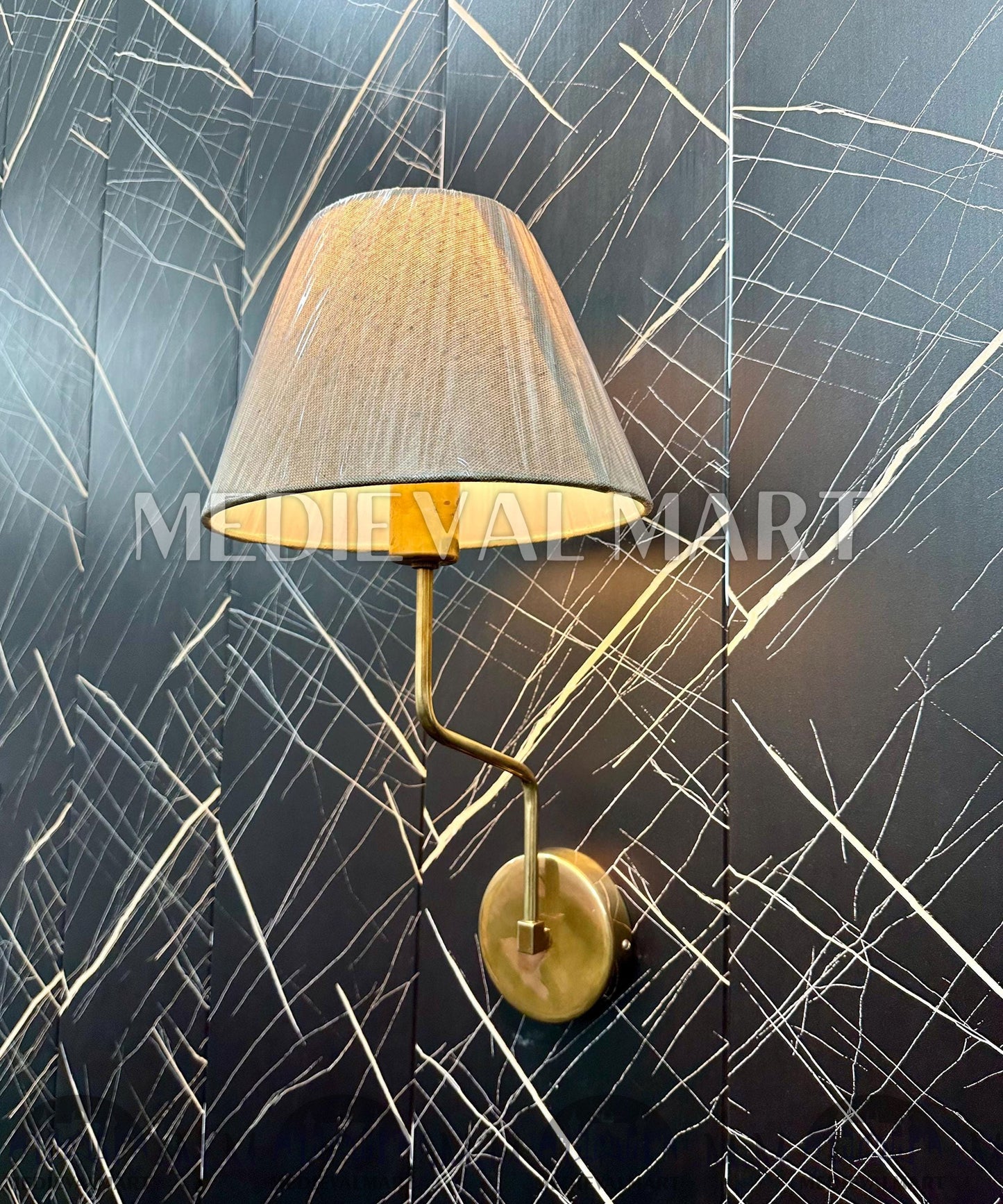 MEDIEVALMART AU European Greaves Knight English Legs Armor "Buff Polish"