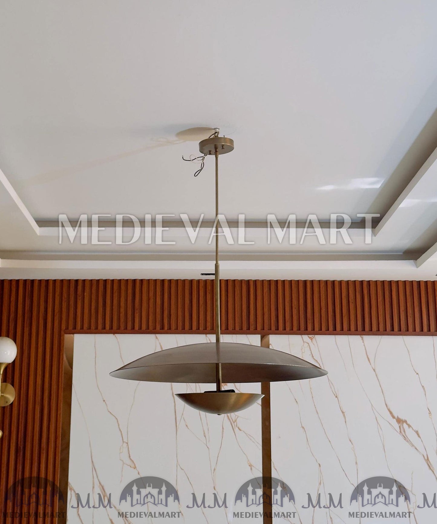 MEDIEVALMART AU European Greaves Knight English Legs Armor "Buff Polish"