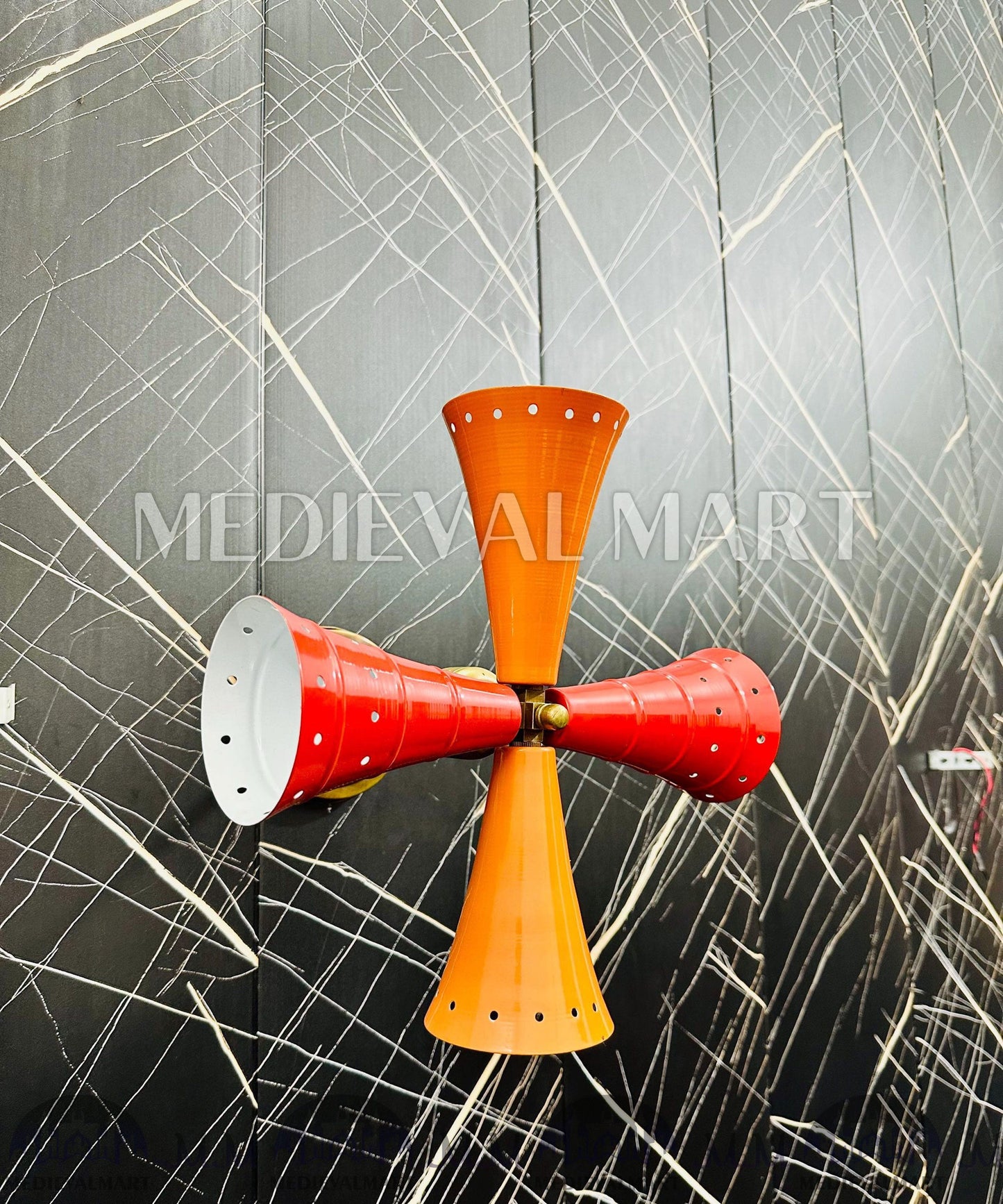 MEDIEVALMART AU European Greaves Knight English Legs Armor "Buff Polish"