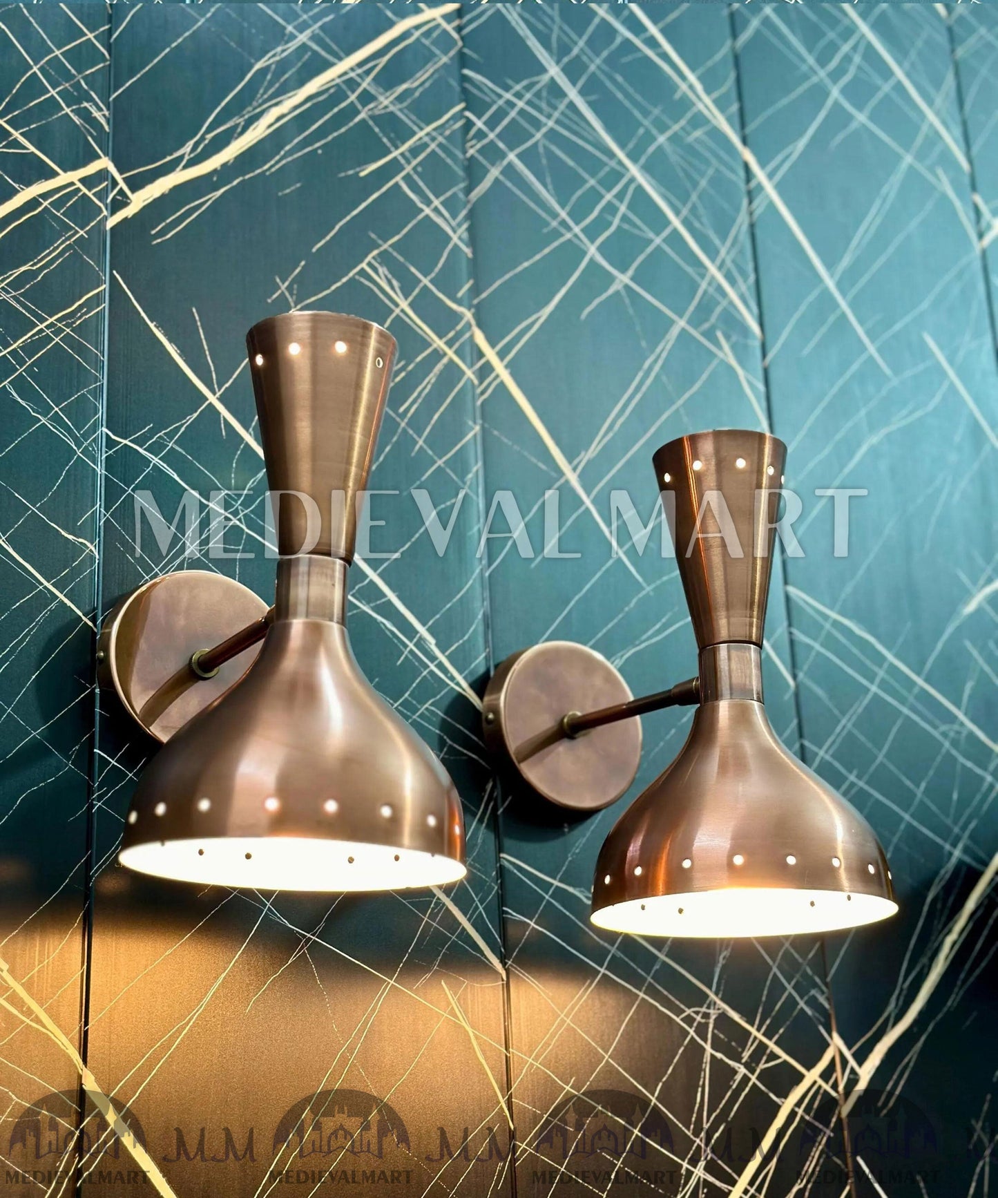 MEDIEVALMART AU European Greaves Knight English Legs Armor "Buff Polish"