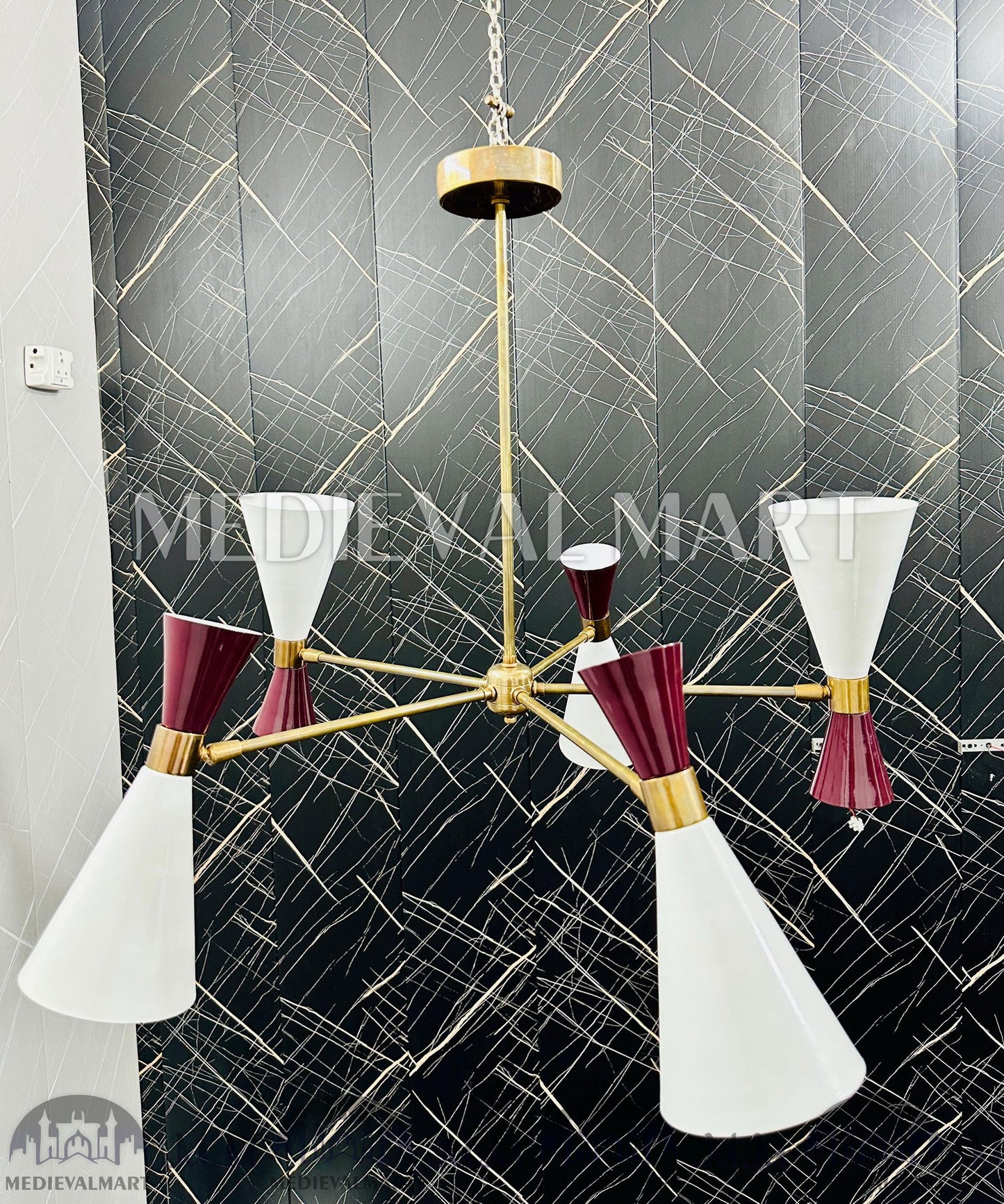 MEDIEVALMART AU European Greaves Knight English Legs Armor "Buff Polish"