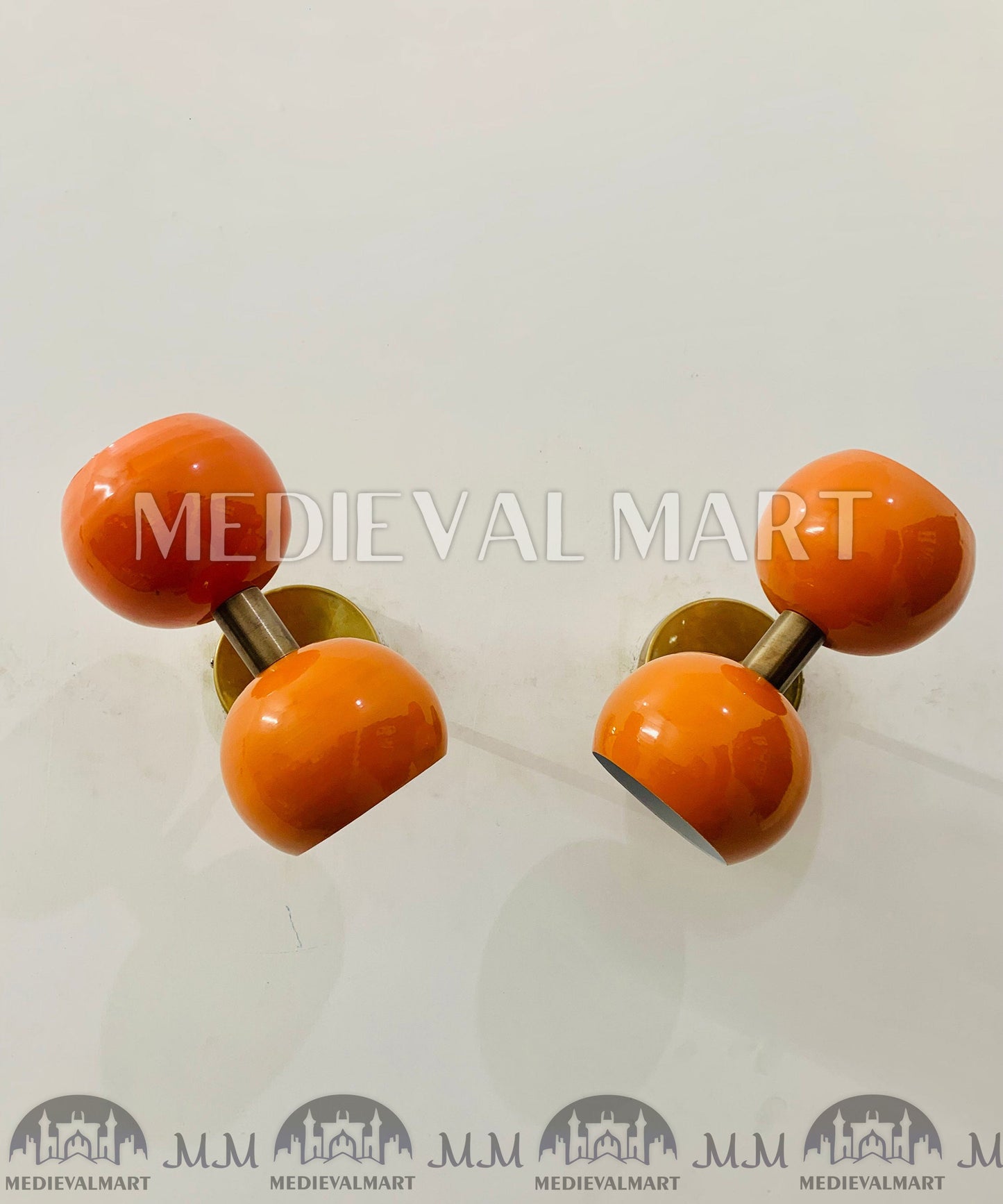 MEDIEVALMART AU European Greaves Knight English Legs Armor "Buff Polish"