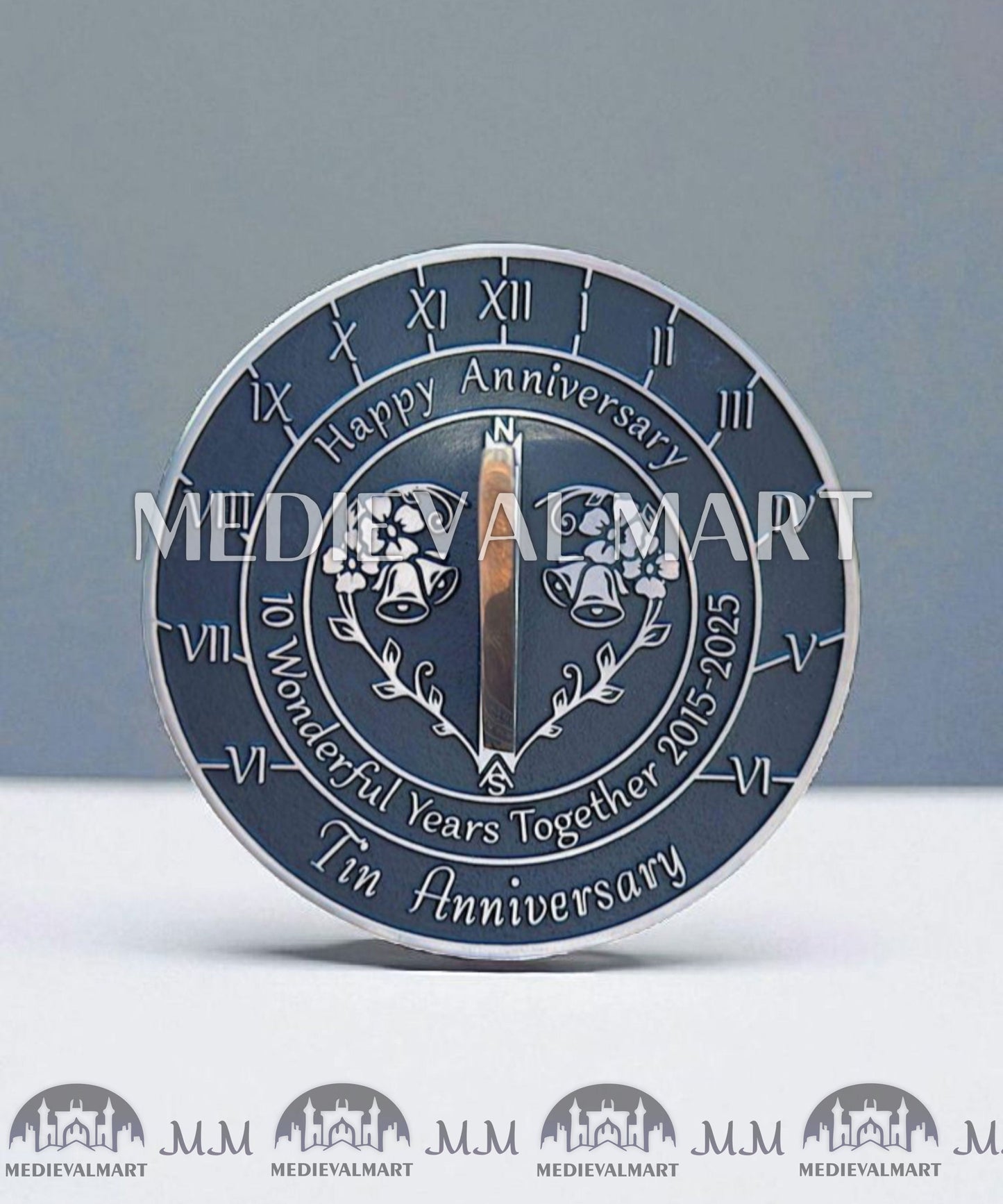 MEDIEVALMART AU Iconic Viking's Jarl Borg Iron Spikes  Battleworn Viking Wooden Shield | Gifts For Dad