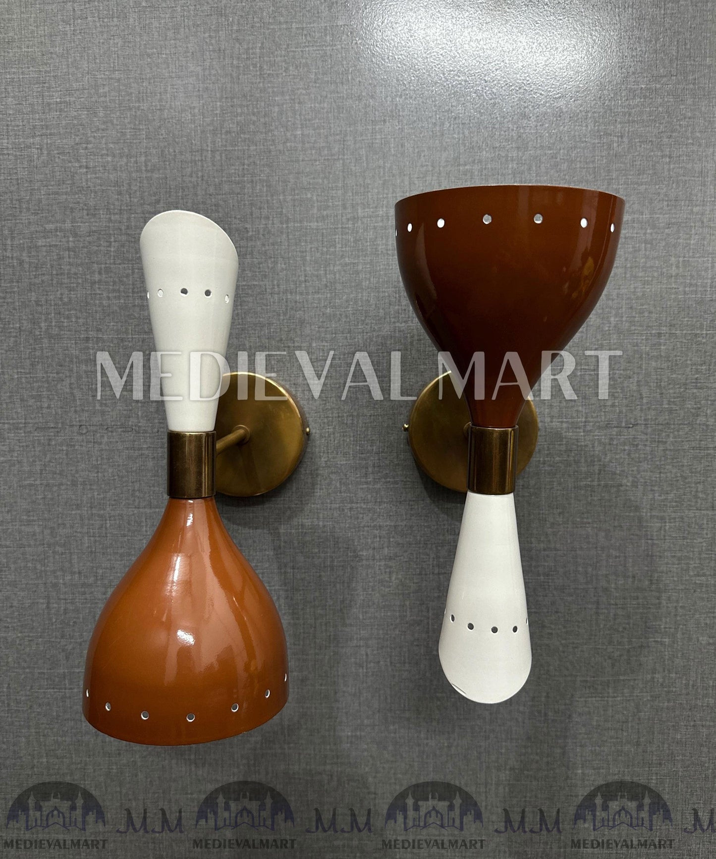 MEDIEVALMART AU European Greaves Knight English Legs Armor "Buff Polish"