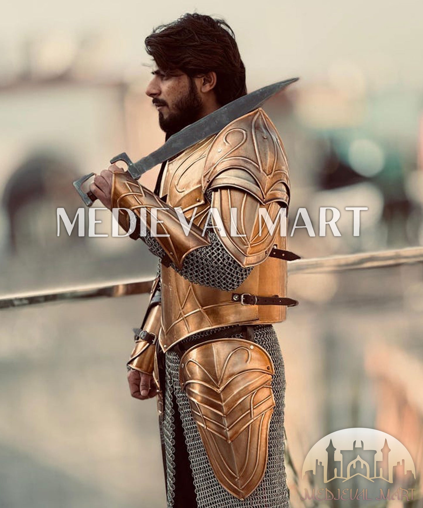 MEDIEVALMART AU Antique Finish “100 Years Calendar” Engraved Compass W/H “VintageVault” Case | Gift For Dad, Gift For Mom