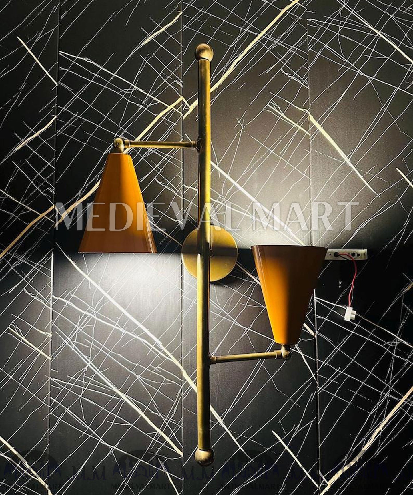 MEDIEVALMART AU European Greaves Knight English Legs Armor "Buff Polish"