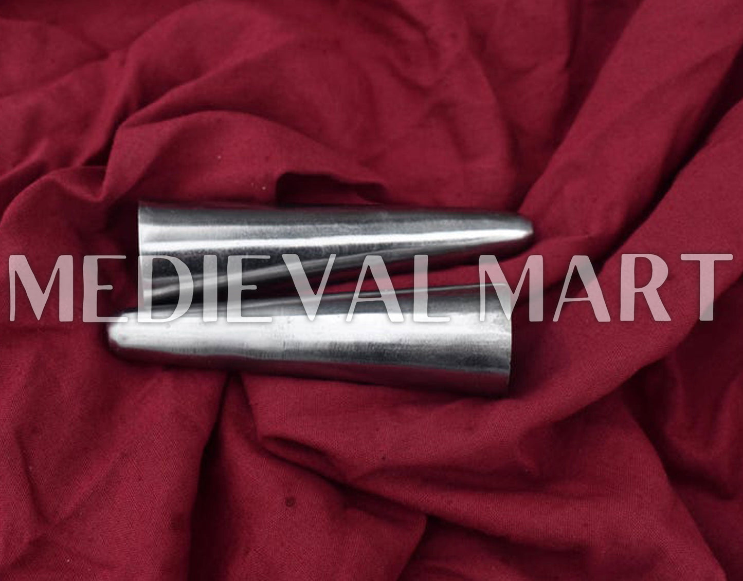 MEDIEVALMART AU Hand Forged Medieval Twisted Troll Cross Iron Pendent With Leather Cord