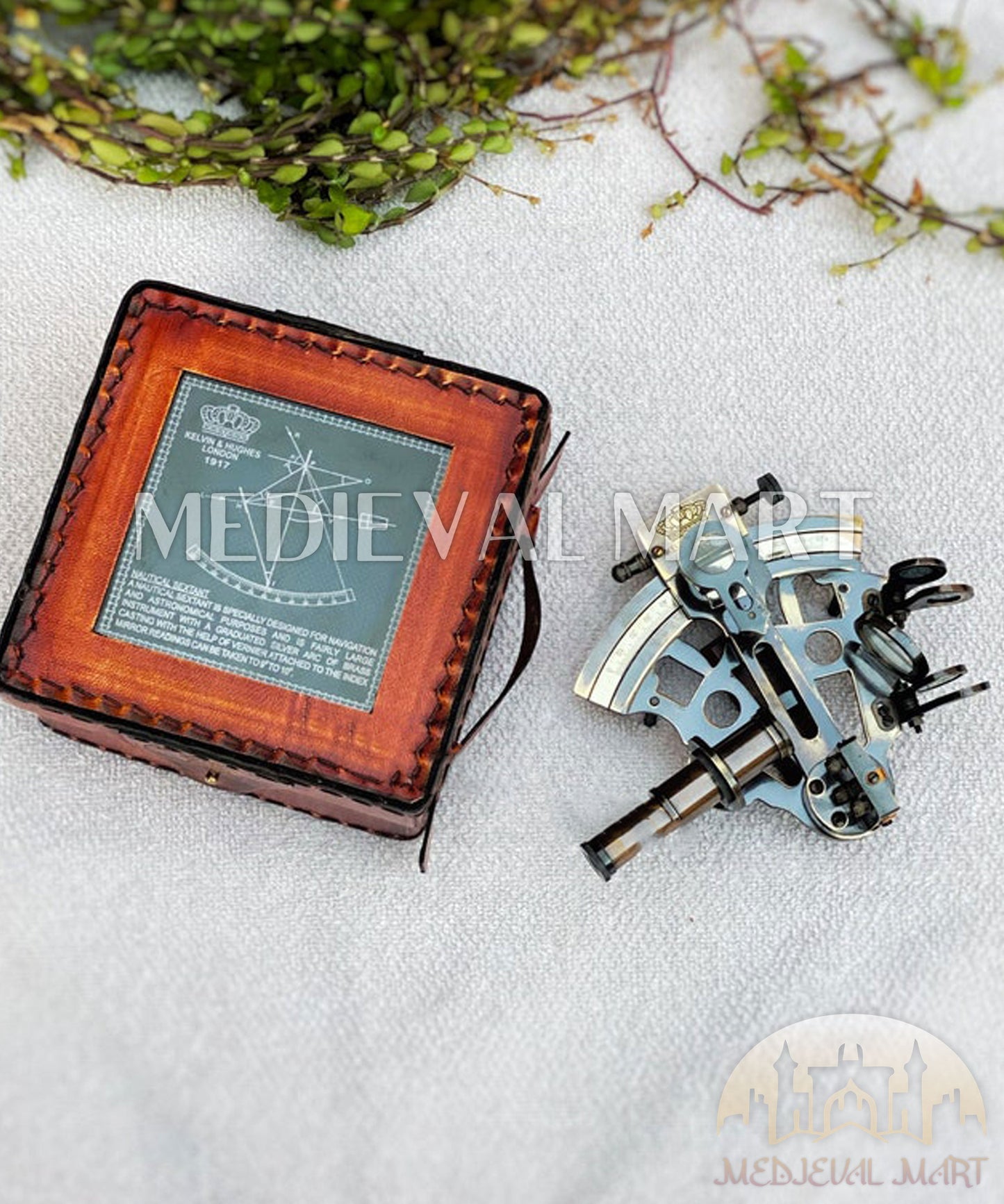 MEDIEVALMART AU Hand Forged Medieval Twisted Troll Cross Iron Pendent With Leather Cord