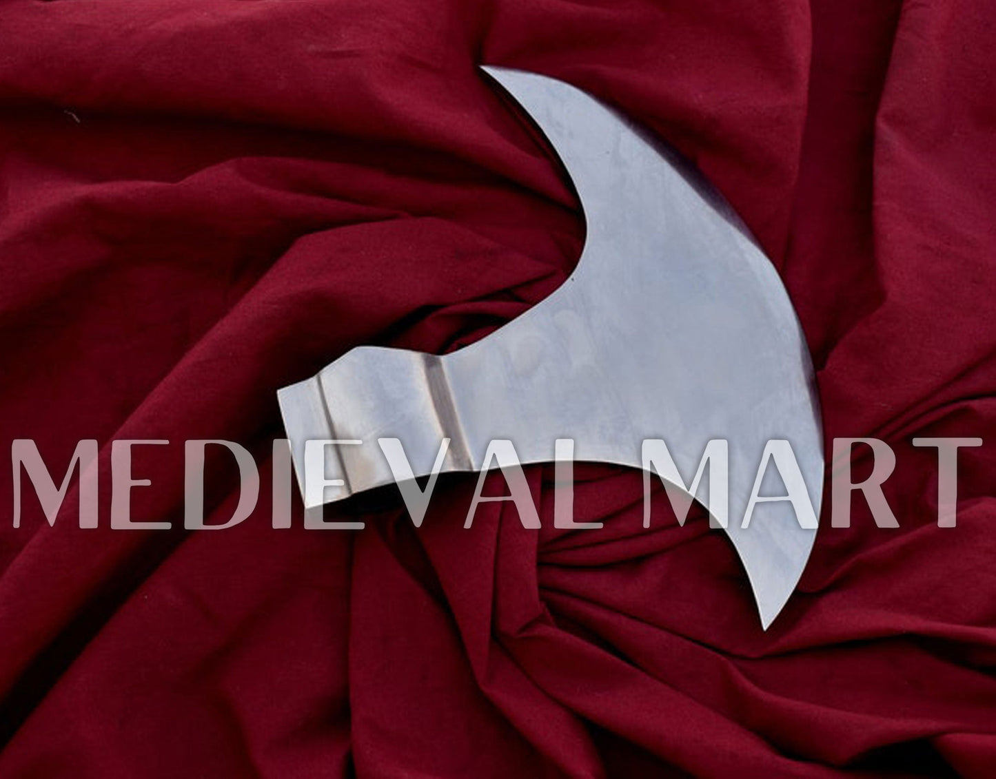 MEDIEVALMART AU Hand Forged Medieval Twisted Troll Cross Iron Pendent With Leather Cord