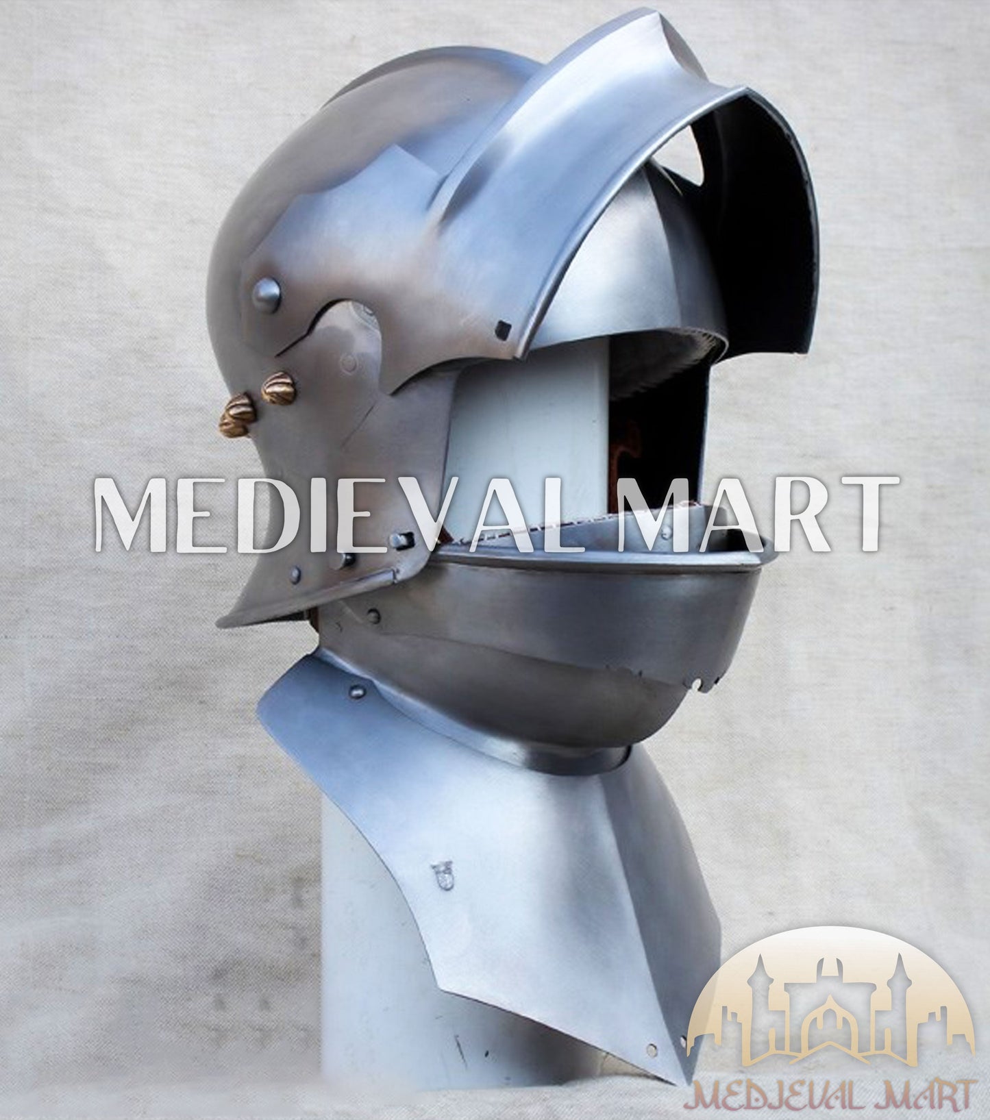 MEDIEVALMART AU Vintage Mid Century Silver Dijkstra Space Age Floor Lamp