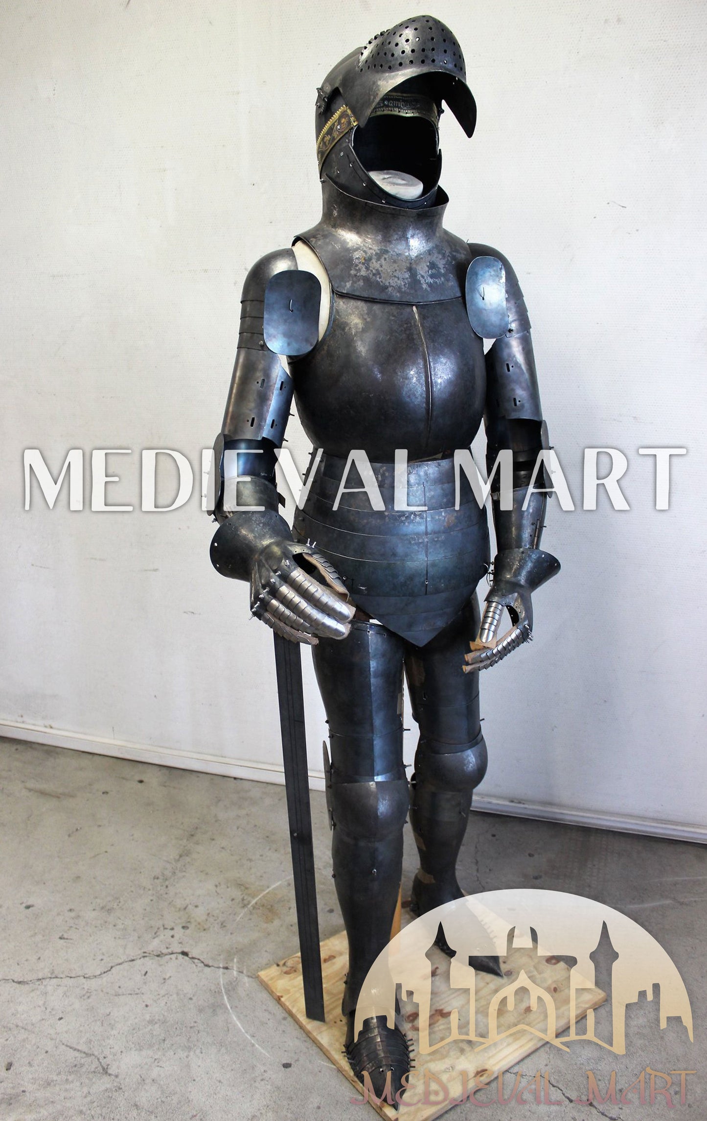 MEDIEVALMART AU Antique Finish “100 Years Calendar” Engraved Compass W/H “VintageVault” Case | Gift For Dad, Gift For Mom