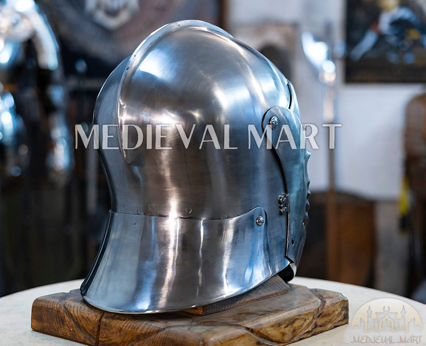 MEDIEVALMART AU Vintage Mid Century Silver Dijkstra Space Age Floor Lamp