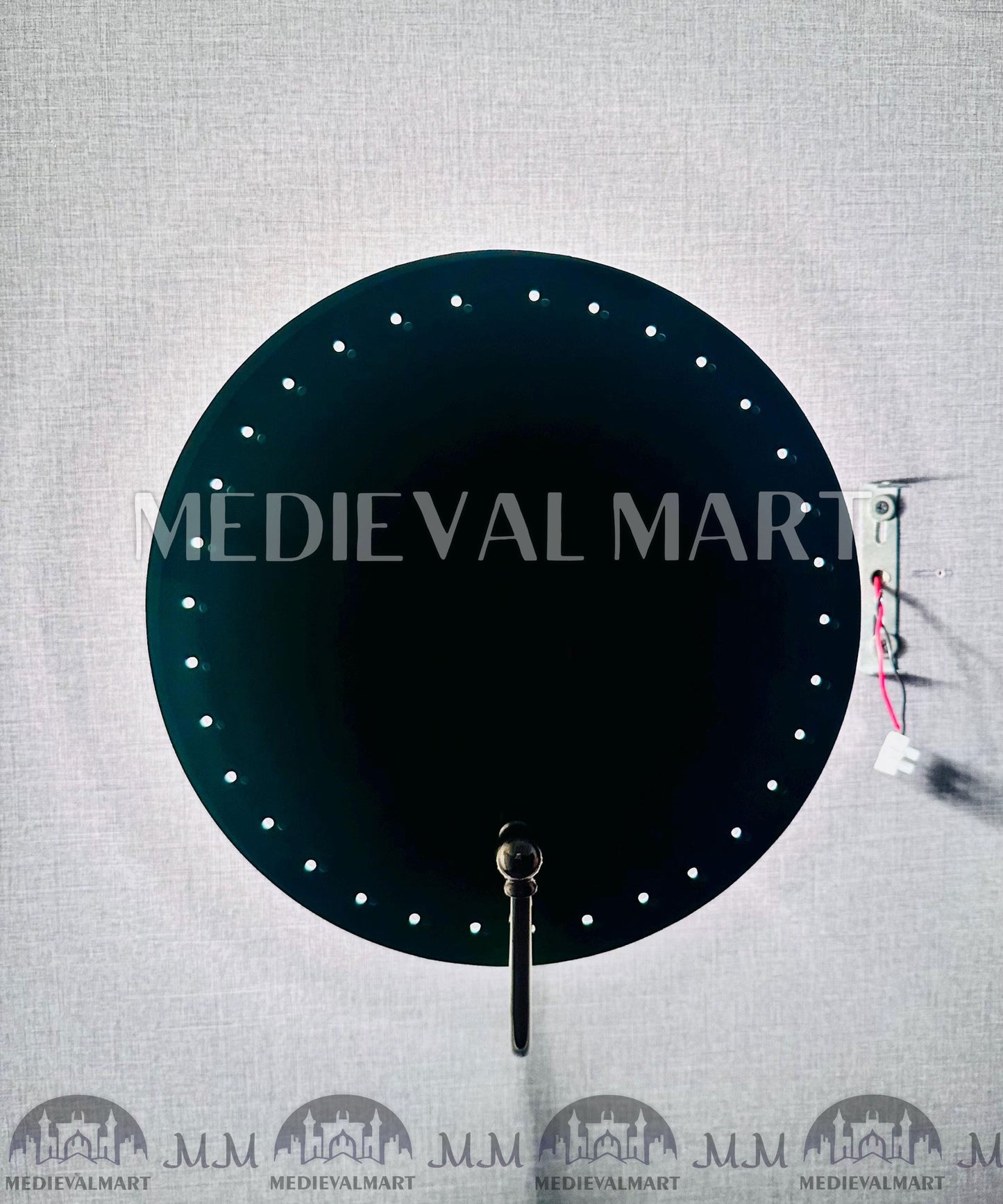 MEDIEVALMART AU European Greaves Knight English Legs Armor "Buff Polish"