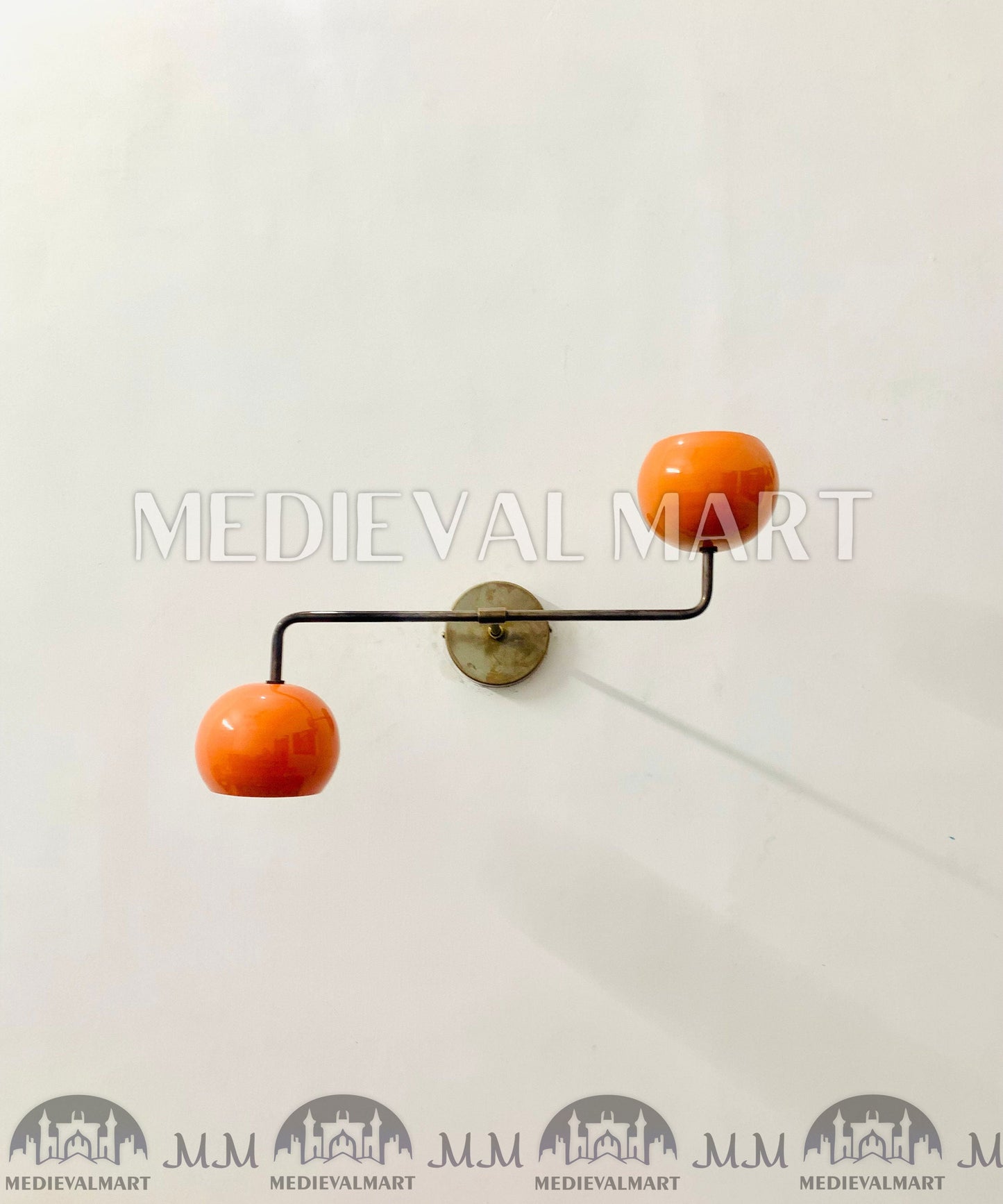 MEDIEVALMART AU European Greaves Knight English Legs Armor "Buff Polish"