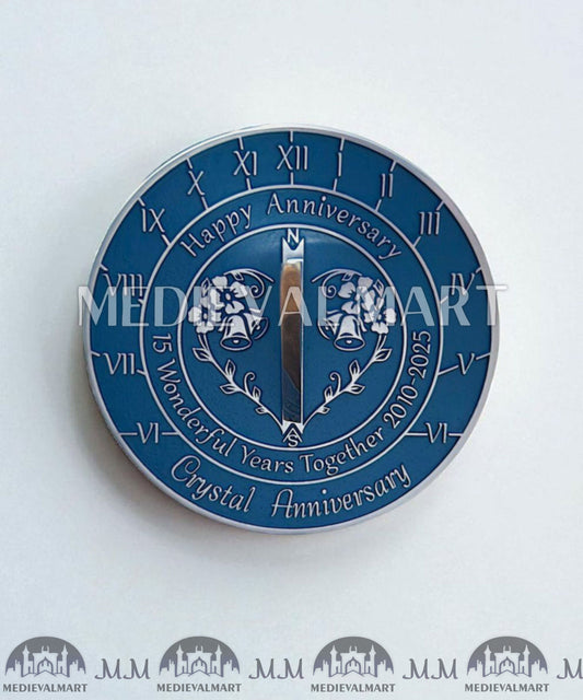 MEDIEVALMART AU Iconic Viking's Jarl Borg Iron Spikes  Battleworn Viking Wooden Shield | Gifts For Dad