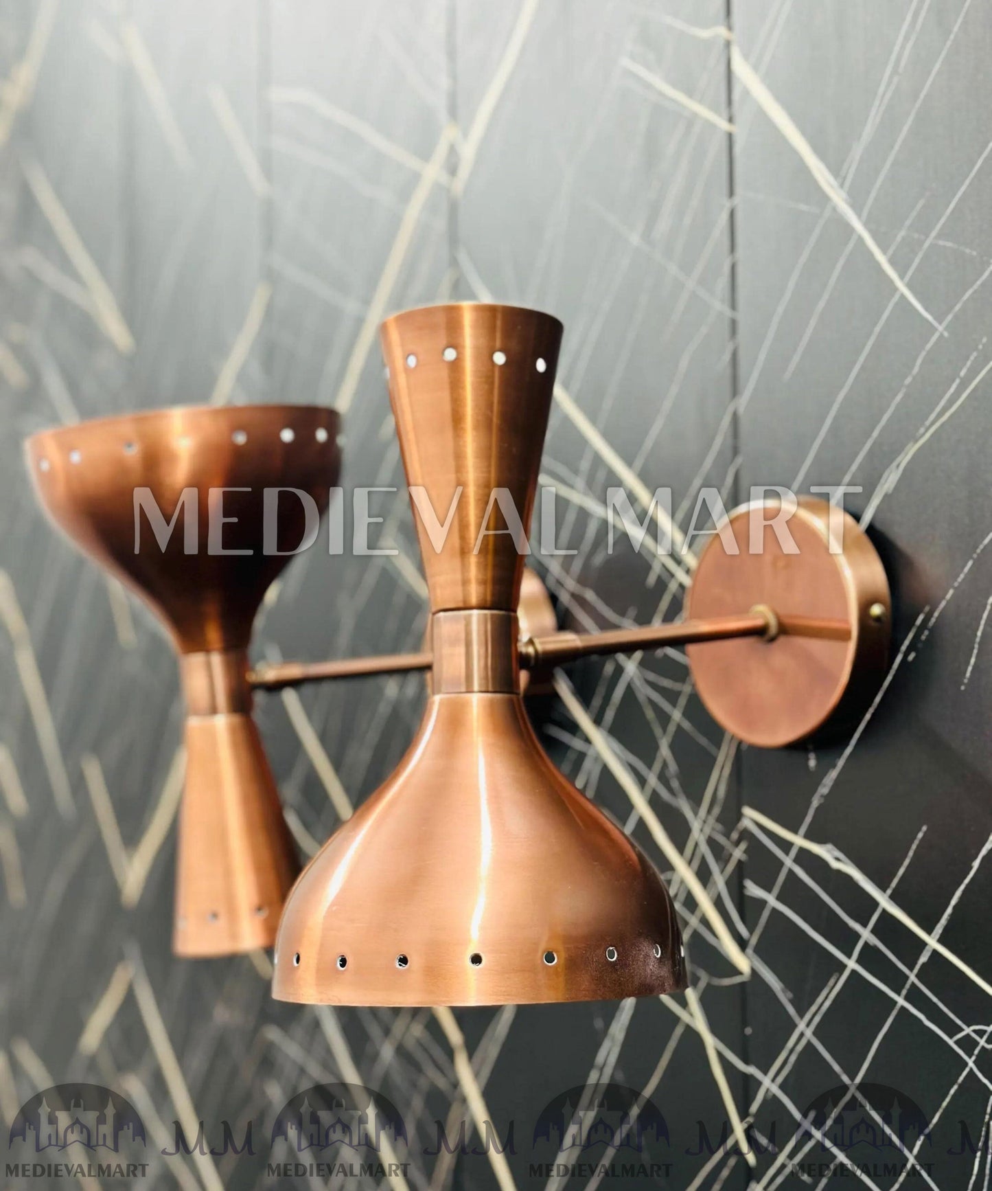 MEDIEVALMART AU European Greaves Knight English Legs Armor "Buff Polish"