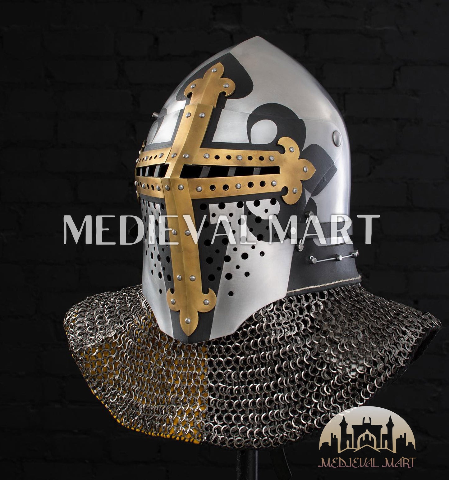 MEDIEVALMART AU Vintage Mid Century Silver Dijkstra Space Age Floor Lamp