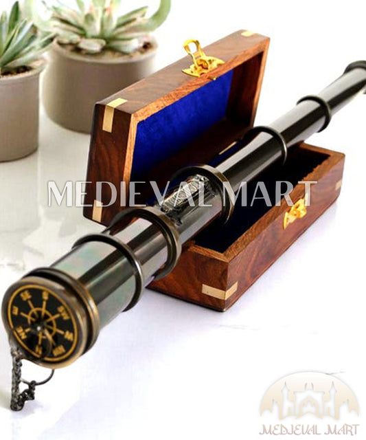 MEDIEVALMART AU Medieval Templar Devil Zelda Cross Inspired Wooden Shield Bliue & Gold Finish | Gift for Christmas Day