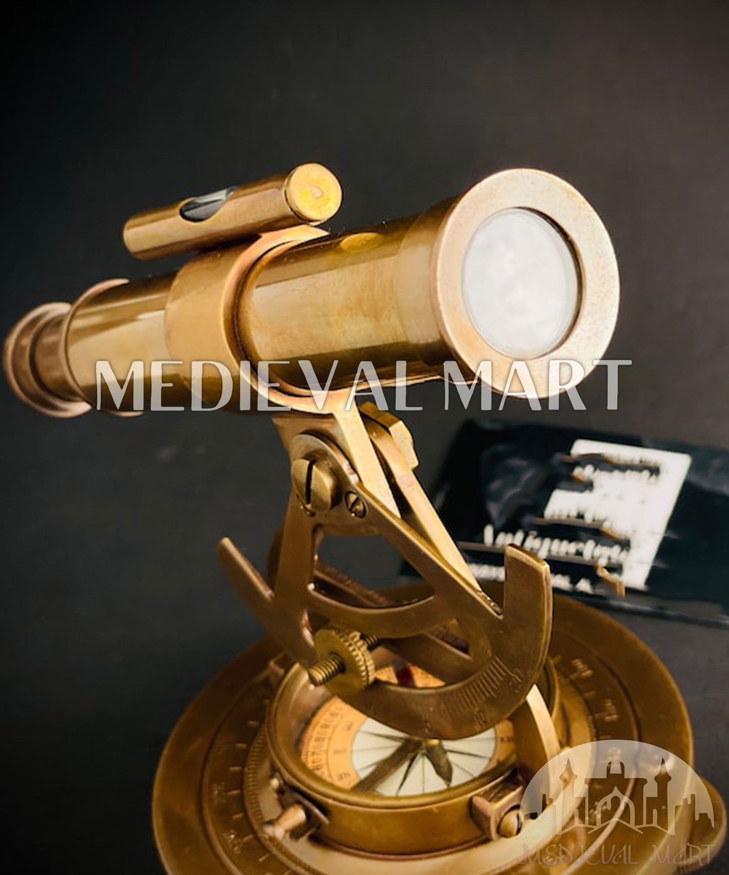 MEDIEVALMART AU "Achilles" Gold Finish Trojan Warrior Helmet W/H Free Stand | Troy Props