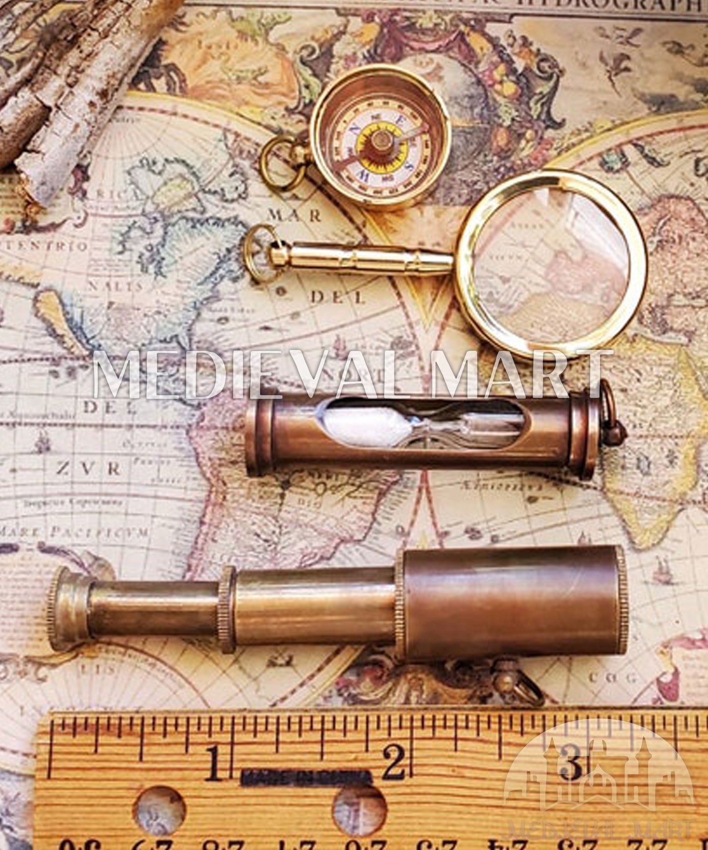 MEDIEVALMART AU "Achilles" Gold Finish Trojan Warrior Helmet W/H Free Stand | Troy Props