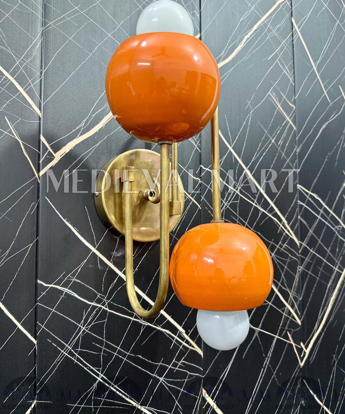 MEDIEVALMART AU European Greaves Knight English Legs Armor "Buff Polish"