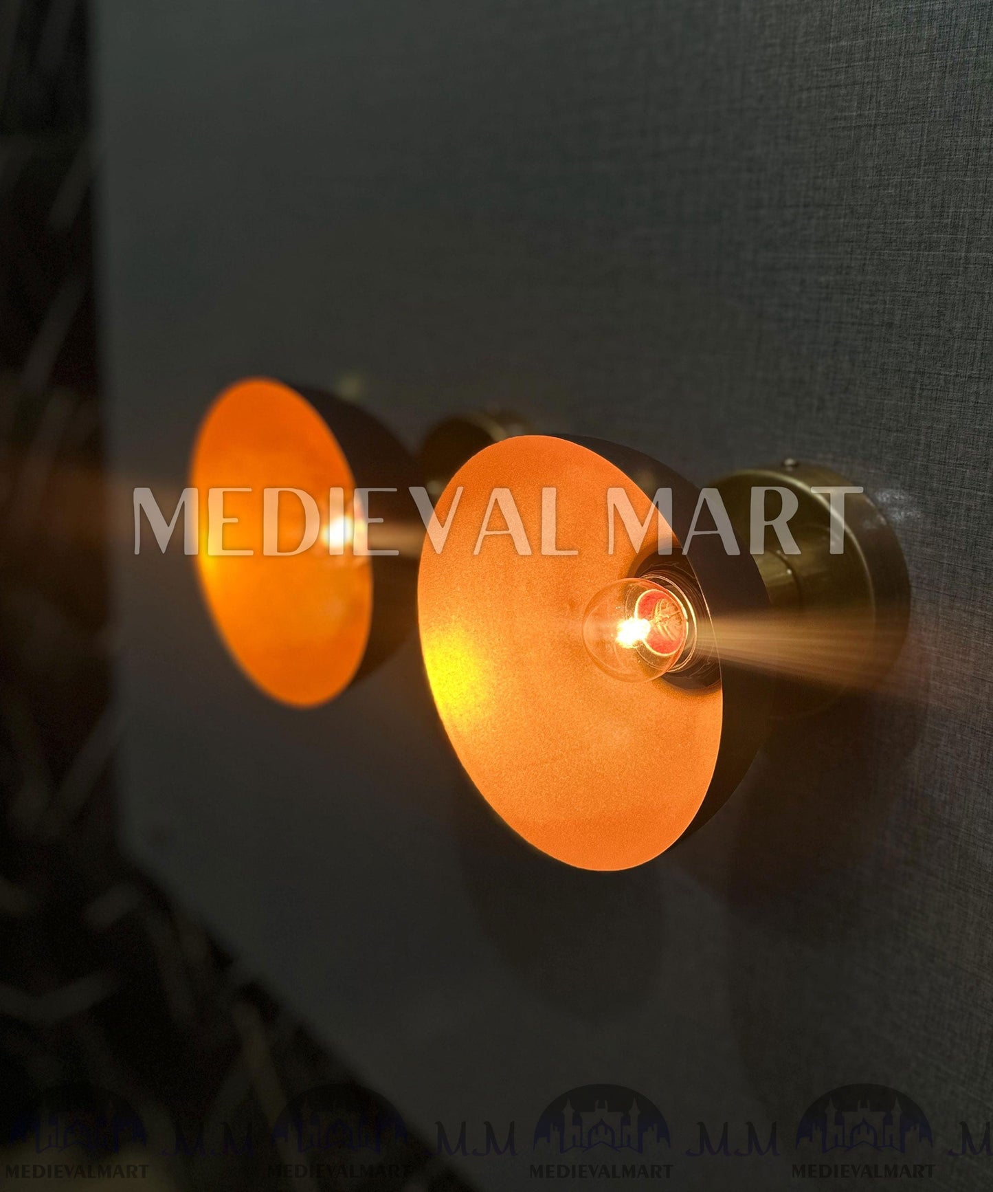 MEDIEVALMART AU European Greaves Knight English Legs Armor "Buff Polish"