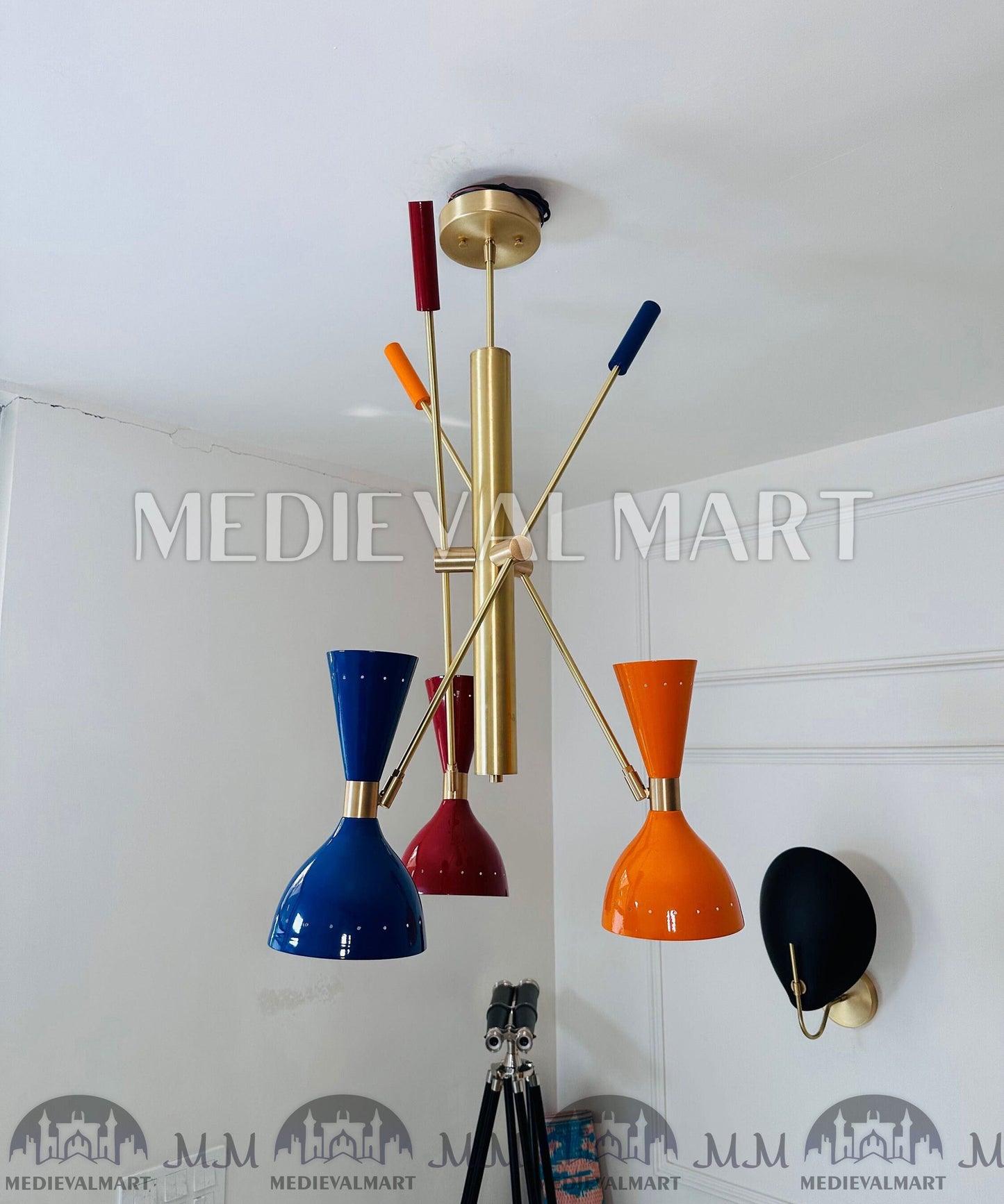 MEDIEVALMART AU European Greaves Knight English Legs Armor "Buff Polish"