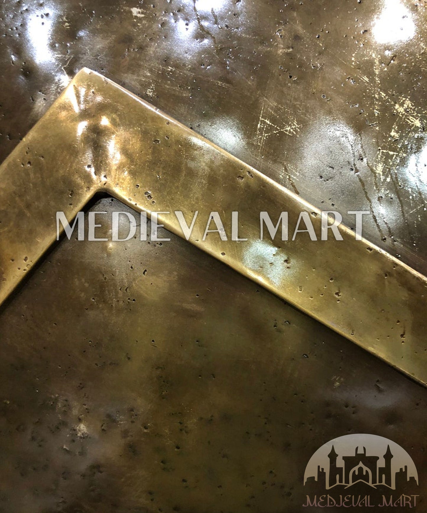 MEDIEVALMART AU First Avengers Steve Rogers Damaged Shield | Gift for Cosplayer