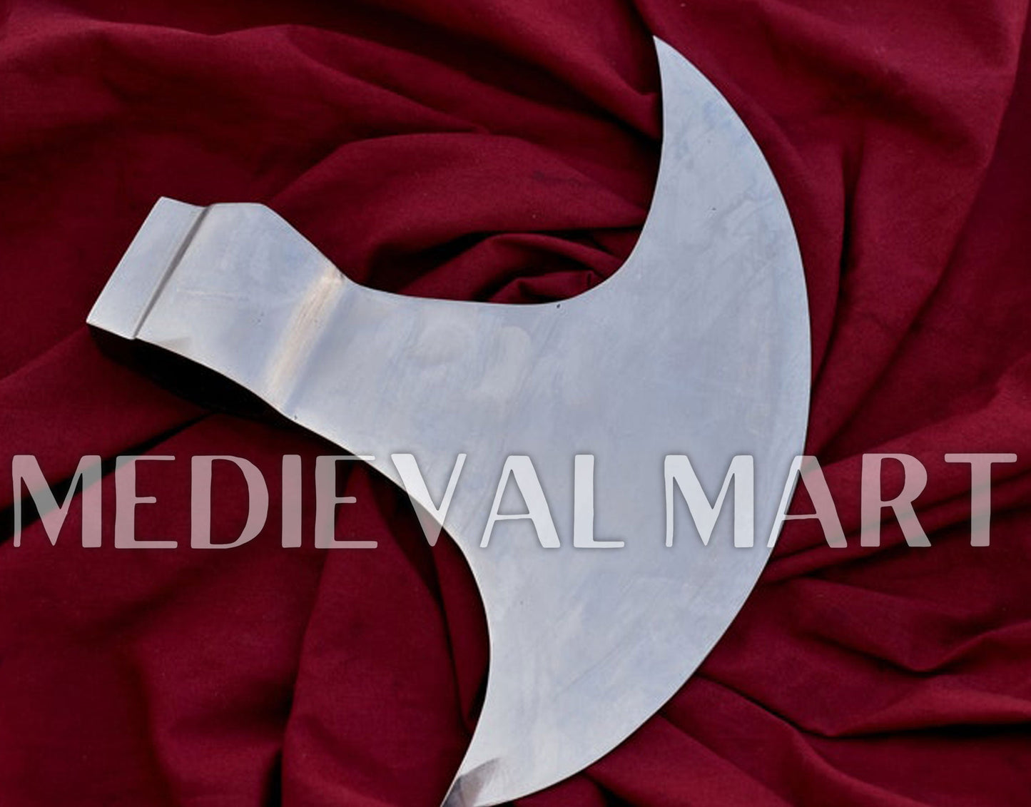 MEDIEVALMART AU Hand Forged Medieval Twisted Troll Cross Iron Pendent With Leather Cord