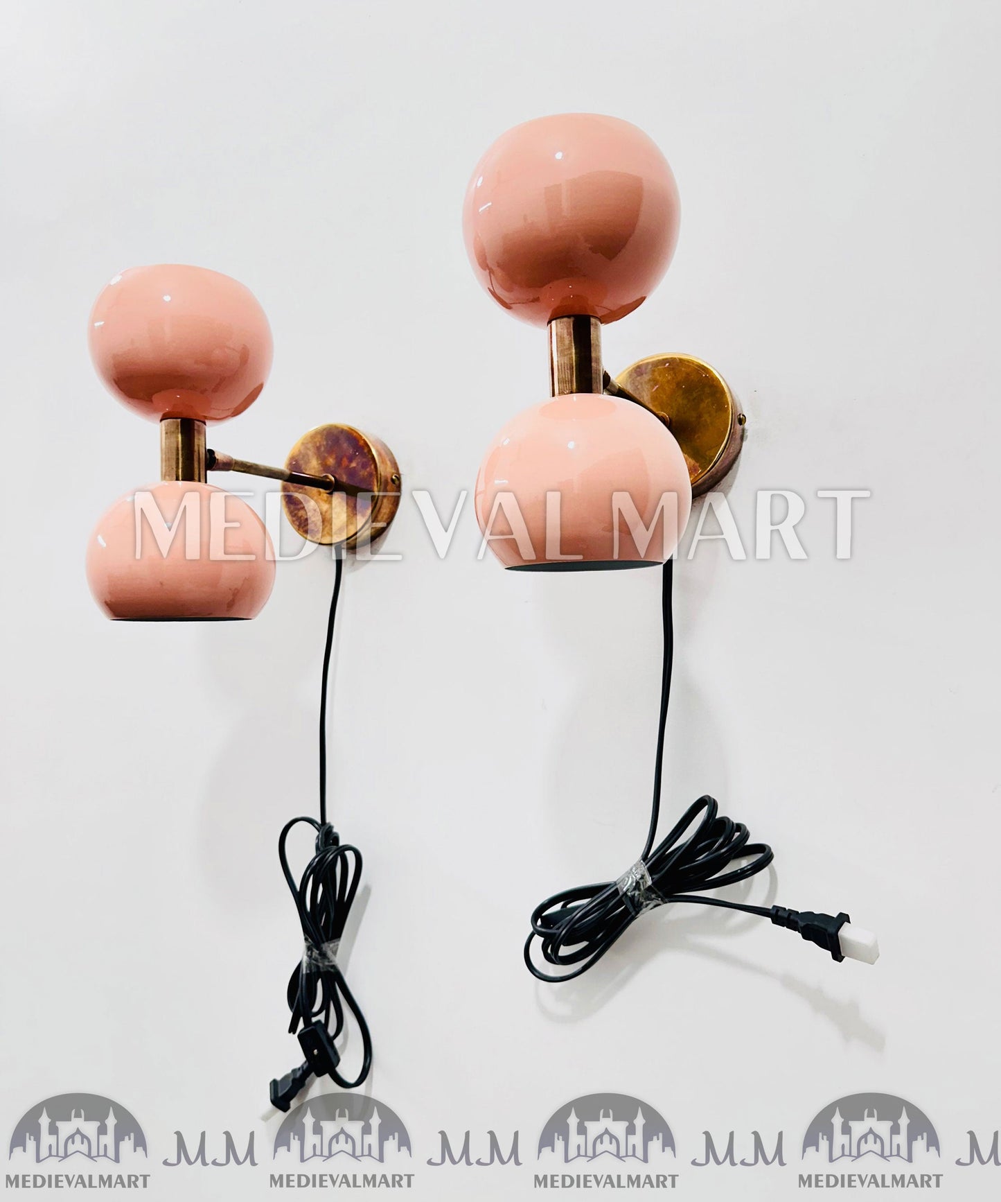 MEDIEVALMART AU European Greaves Knight English Legs Armor "Buff Polish"