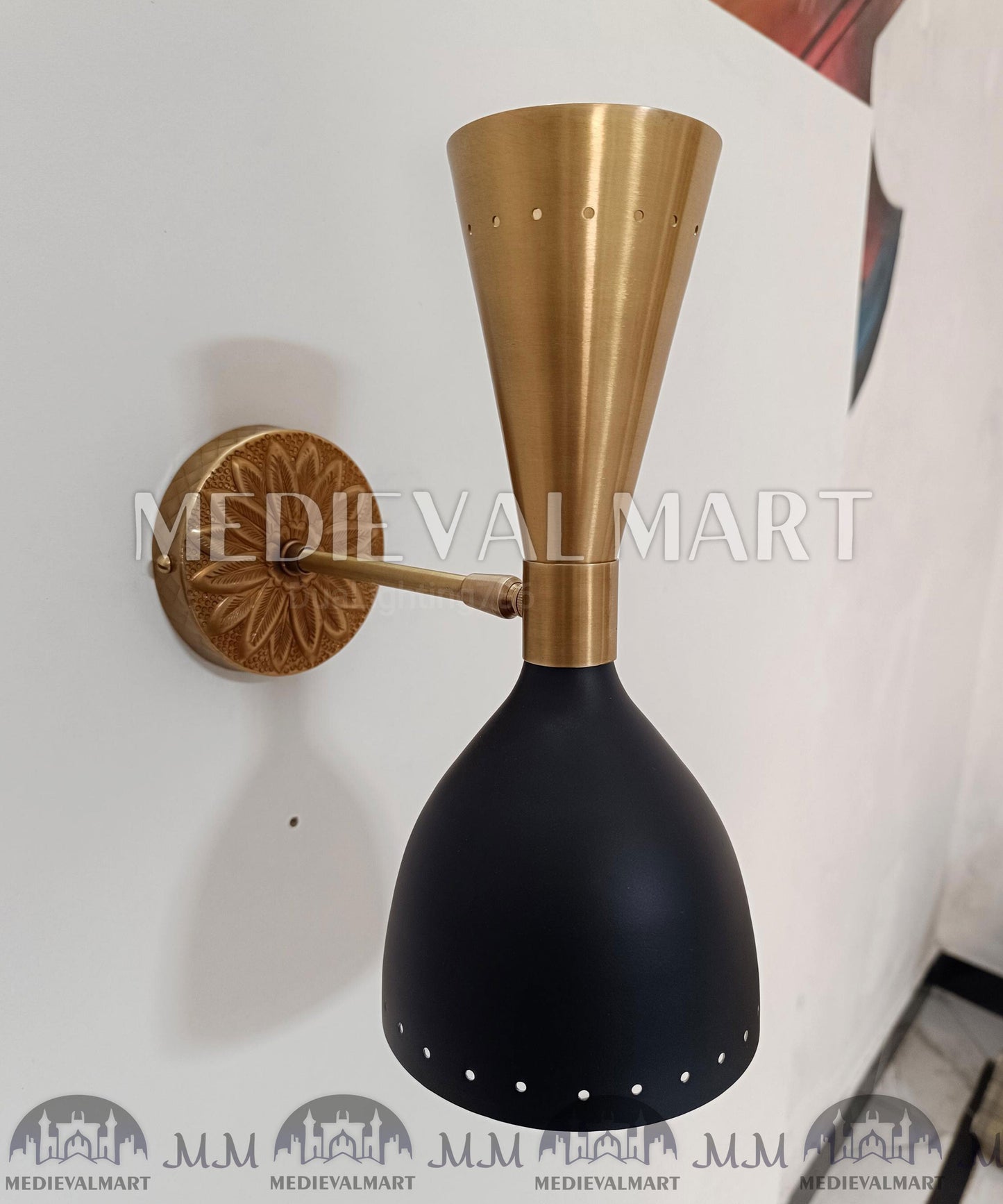 MEDIEVALMART AU European Greaves Knight English Legs Armor "Buff Polish"