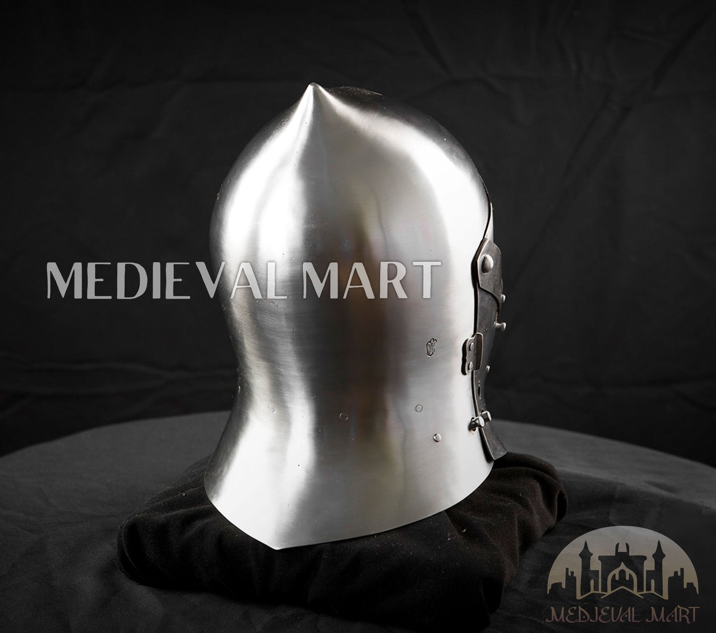 MEDIEVALMART AU Vintage Mid Century Silver Dijkstra Space Age Floor Lamp