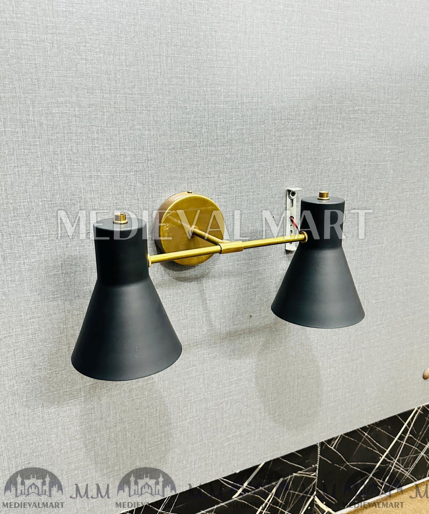 MEDIEVALMART AU European Greaves Knight English Legs Armor "Buff Polish"