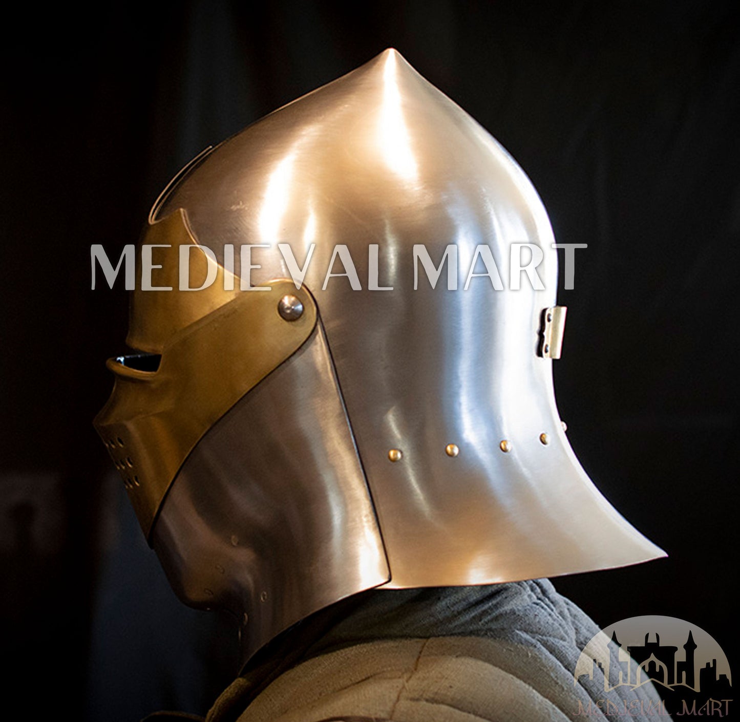 MEDIEVALMART AU Vintage Mid Century Silver Dijkstra Space Age Floor Lamp