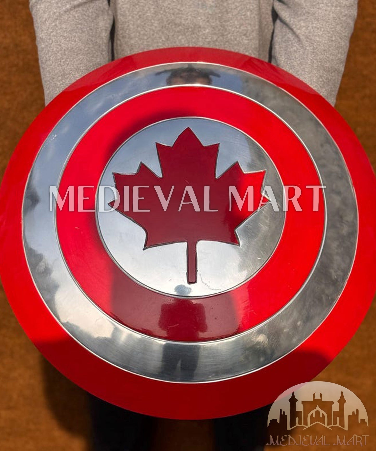 MEDIEVALMART AU Great Fantasy Helmet With Metal Horns or Free Stand | LARP Props