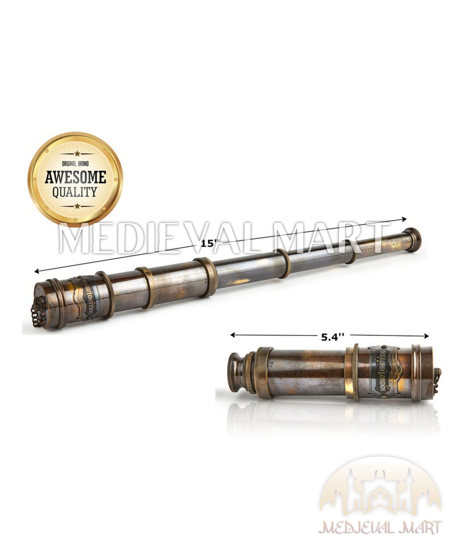 MEDIEVALMART AU Medieval Templar Devil Zelda Cross Inspired Wooden Shield Bliue & Gold Finish | Gift for Christmas Day