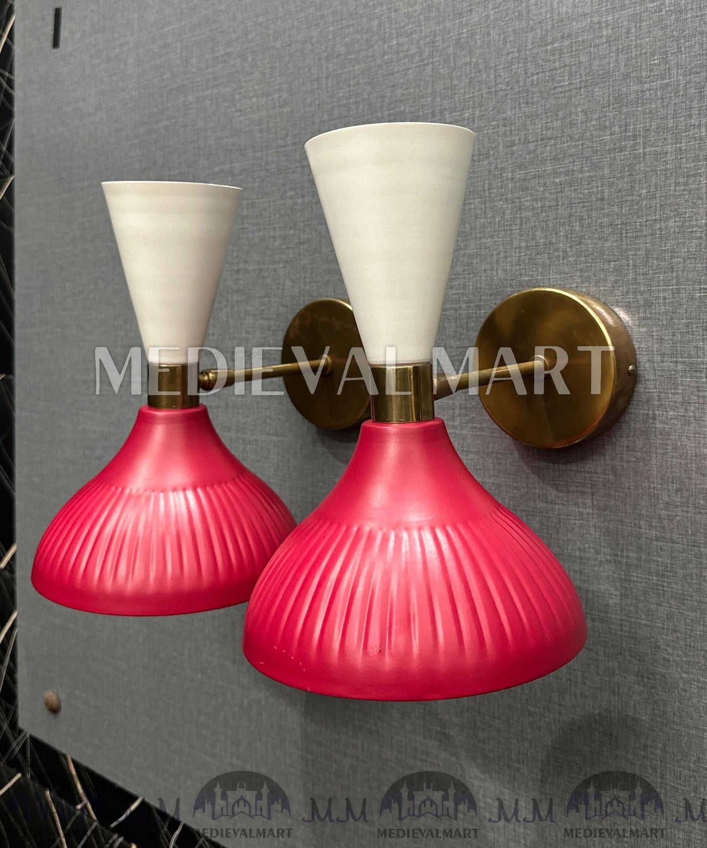 MEDIEVALMART AU European Greaves Knight English Legs Armor "Buff Polish"