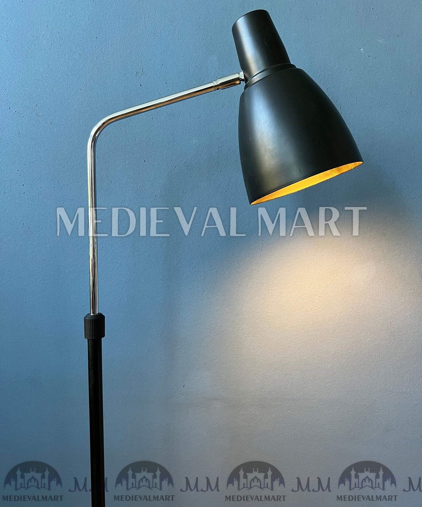 MEDIEVALMART AU European Greaves Knight English Legs Armor "Buff Polish"