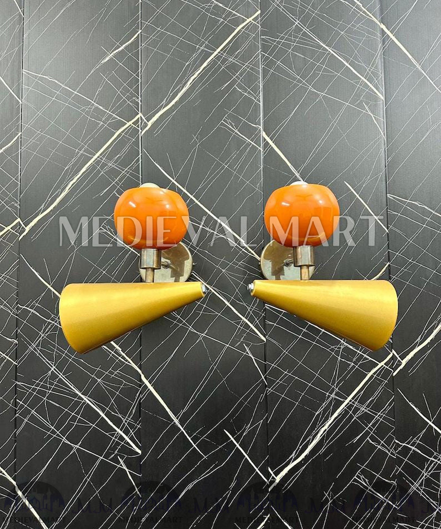 MEDIEVALMART AU European Greaves Knight English Legs Armor "Buff Polish"