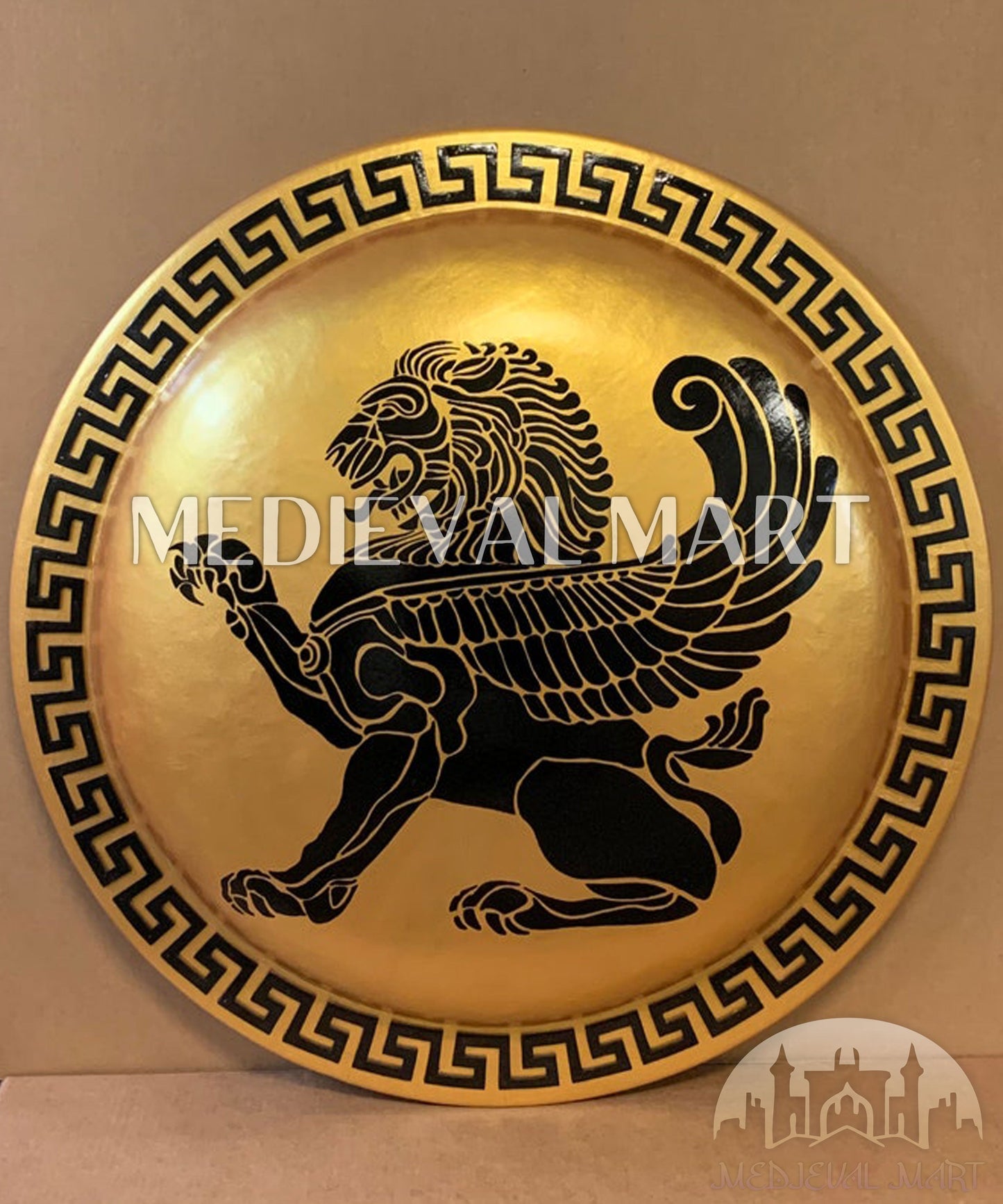 MEDIEVALMART AU First Avengers Steve Rogers Damaged Shield | Gift for Cosplayer